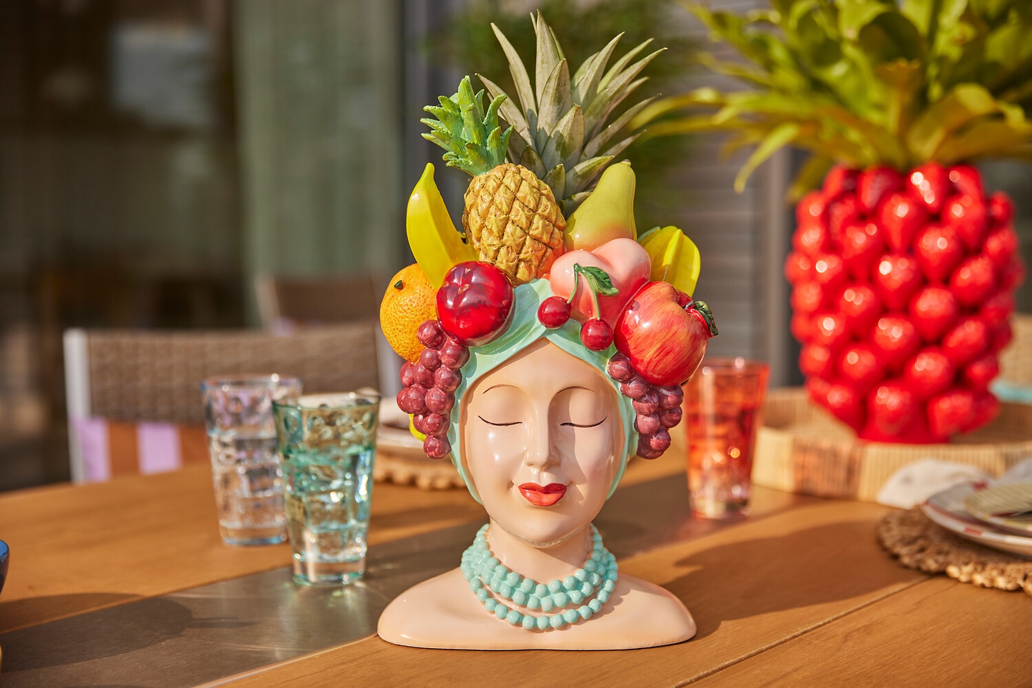 Kare Design Dekovase »Deko Vase Fruity 37cm«