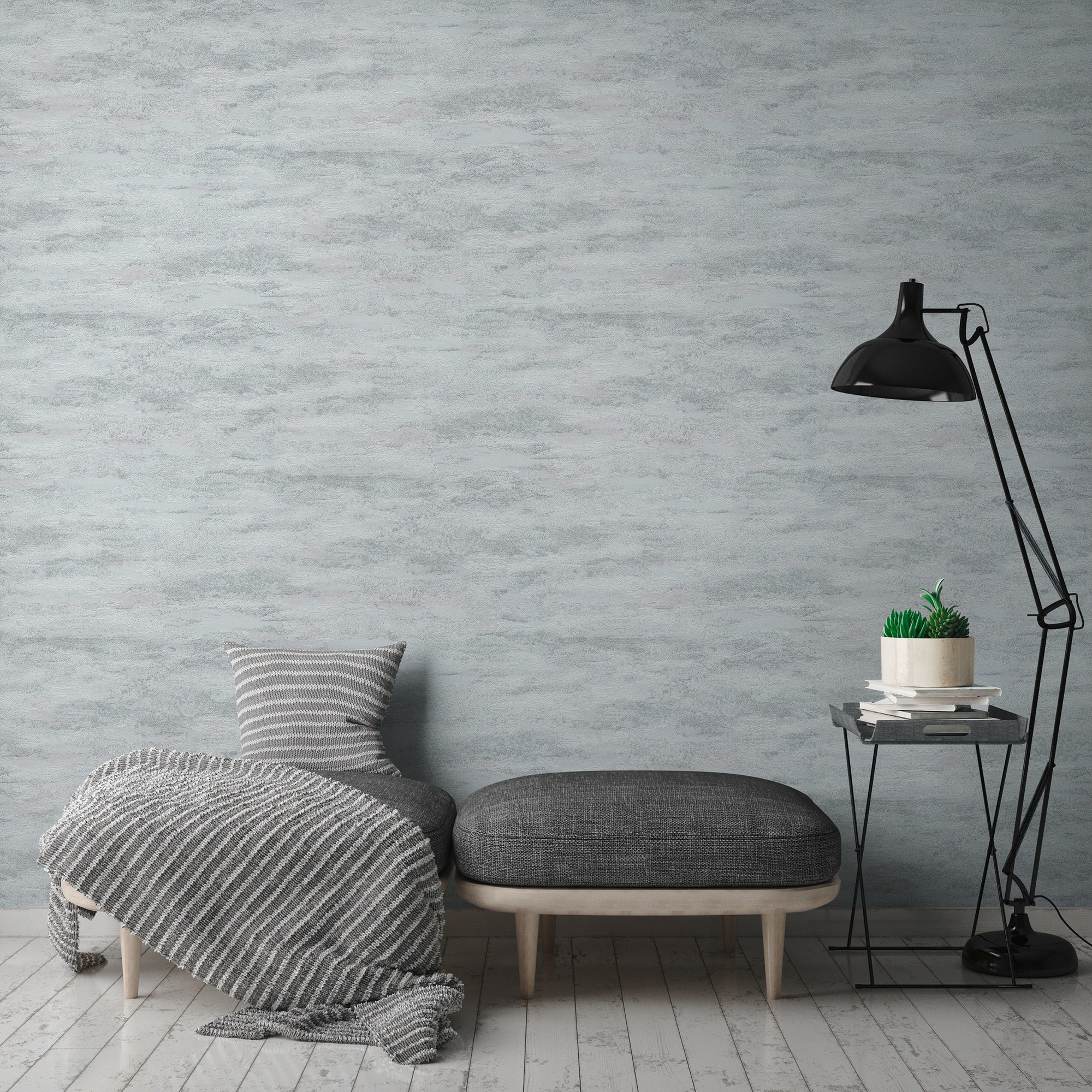 A.S. Création Vliestapete »Attractive 2 Tapete Putzoptik« Strukturmuster | einfarbig | uni leicht strukturiert Putzoptik strukturtapete leicht strukturiert Tapeten Flur Design Optik