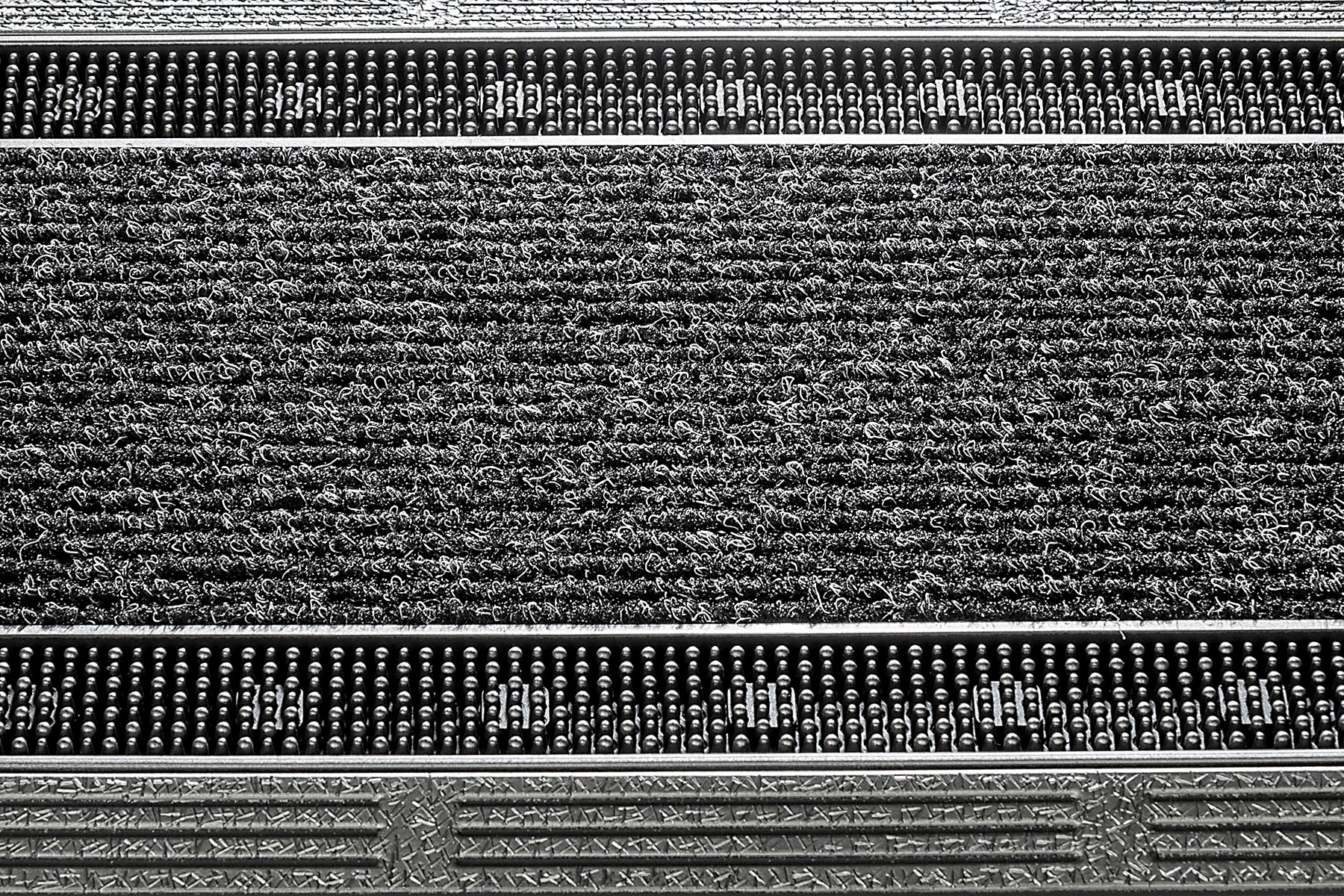 Home2Fashion Fußmatte »CenterClean XL«, rechteckig, 10 mm Höhe, schmale Schmutzfangmatte, strapazierfähig, In- und Outdoor geeignet