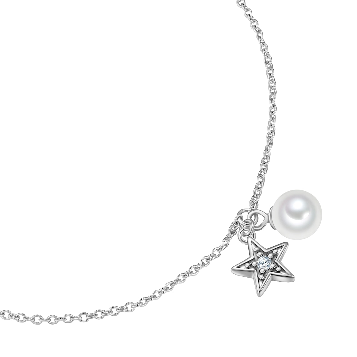 Glanzstücke München Gliederarmband »GSM2194« aus Sterling Silber