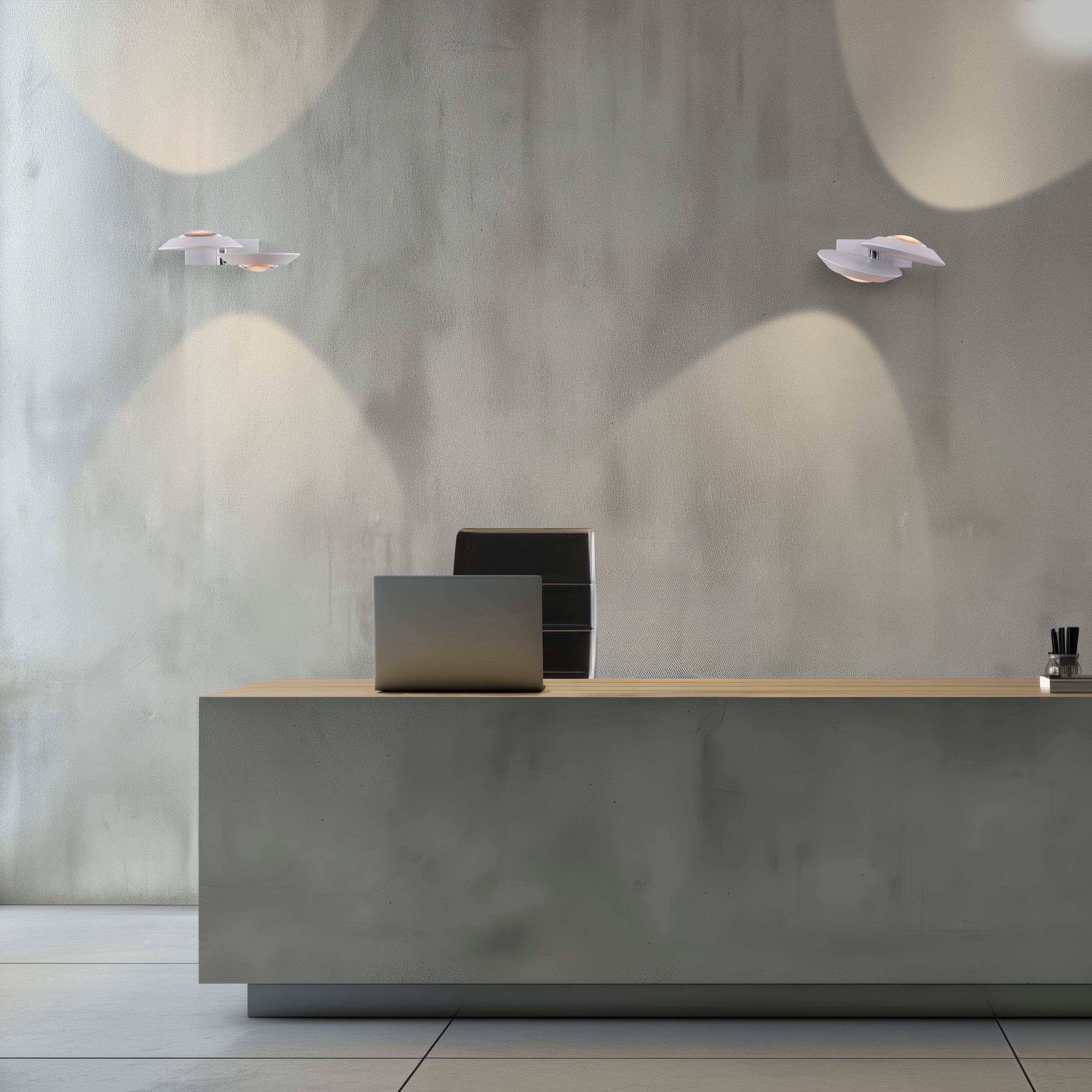 Neuhaus PURE LED Wandleuchte »PURE Oculis« LED-Board 1 Stk. Warmweiß Dimmfähig über separaten Tronicdimmer, dreh- & schwenkbar