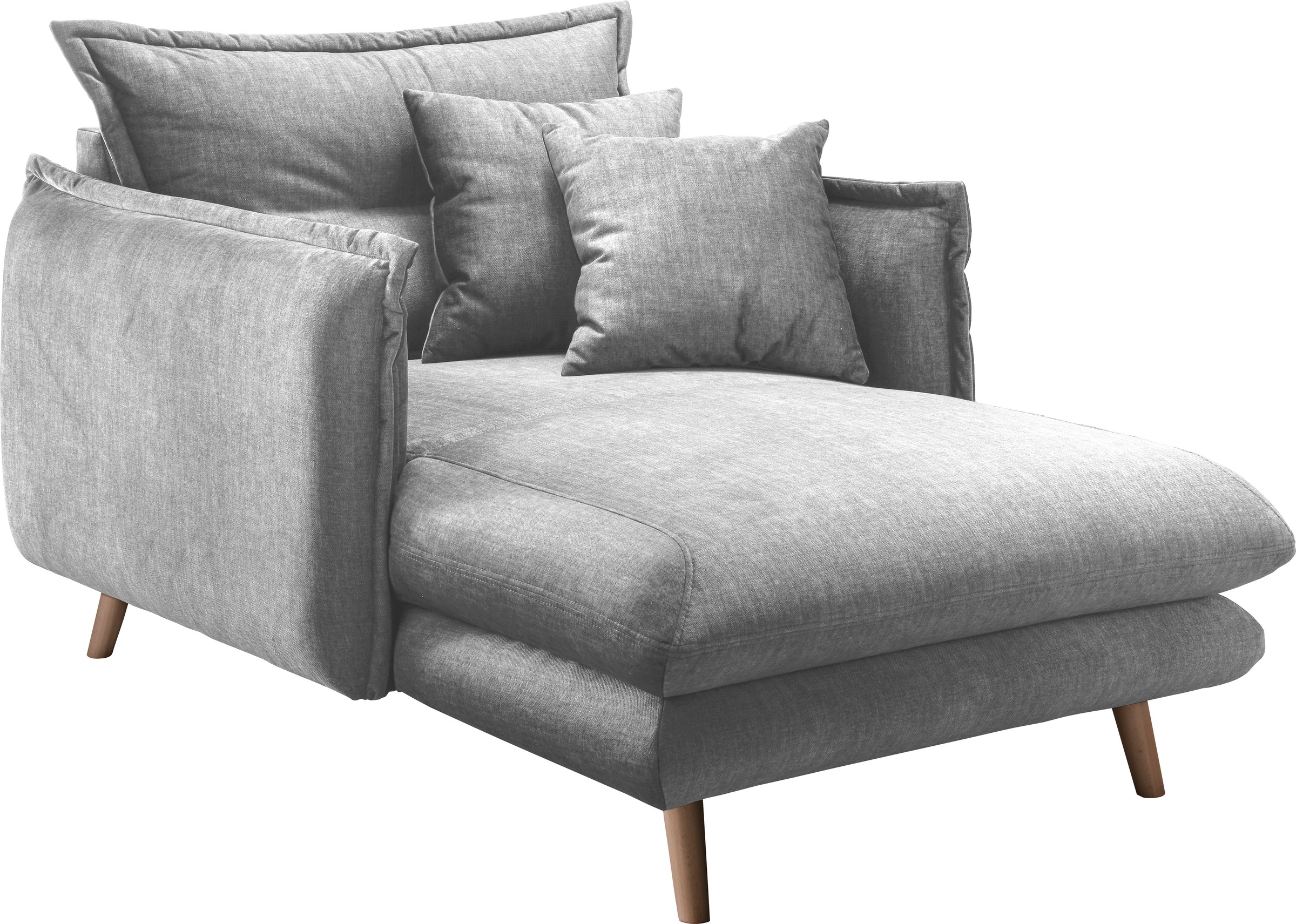 INOSIGN Loveseat »Lazio«, moderner Sessel mit einer bequemen Polsterung, 2 Stk. Zierkissen