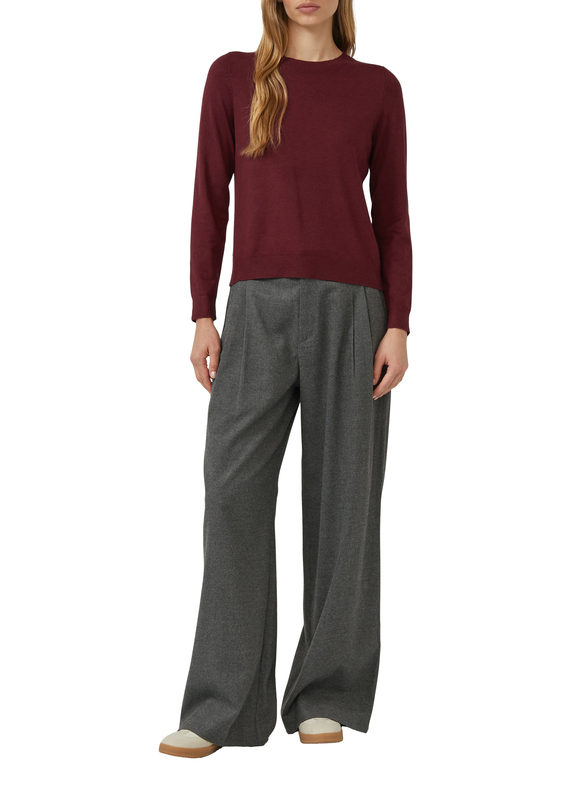 s.Oliver Strickpullover, mit Stehkragen