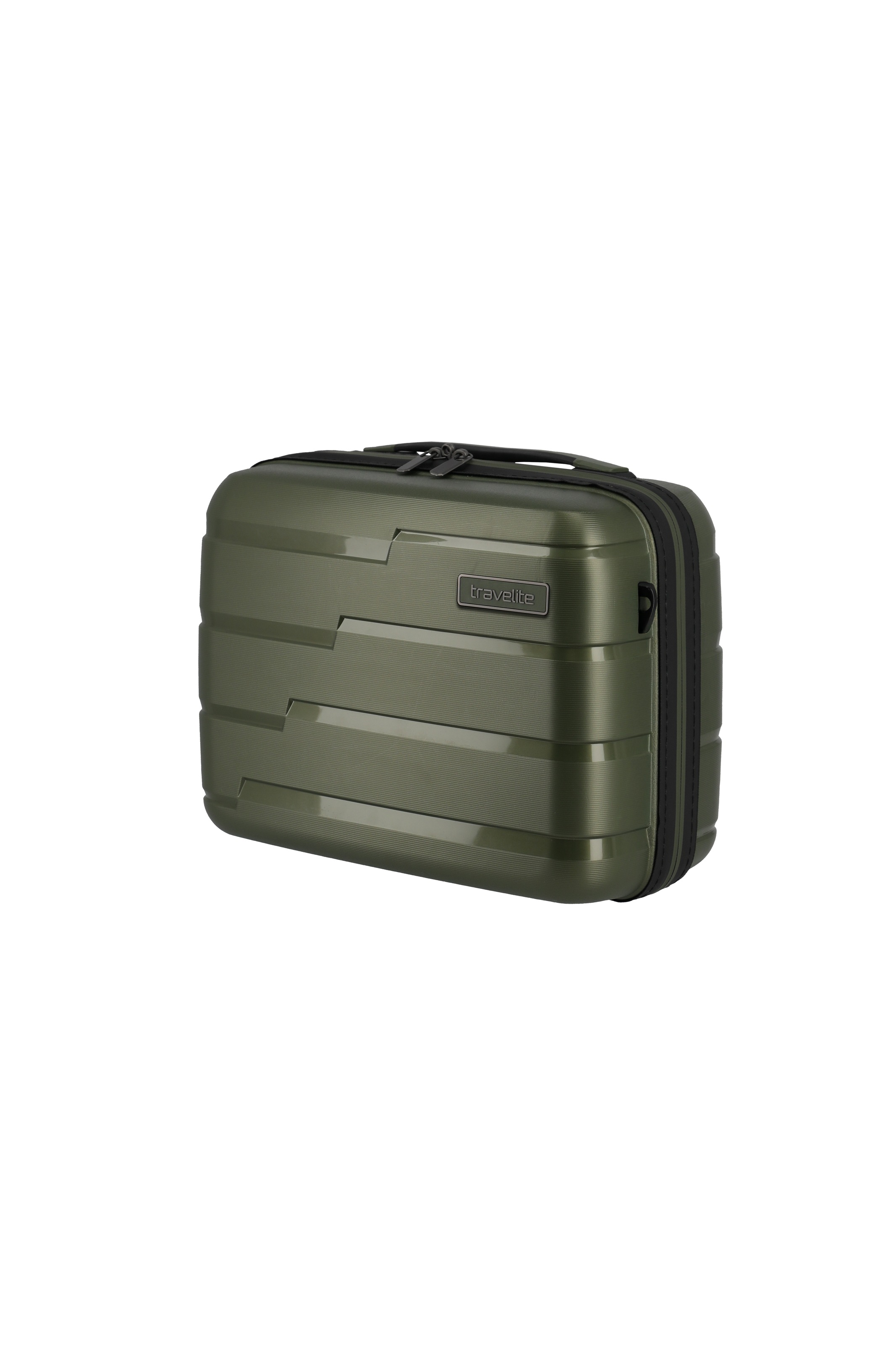 travelite Beautycase »AIR BASE Kosmetikkoffer Hartschale« mit TSA-Schloss und Aufsteckfunktion – robust und leicht