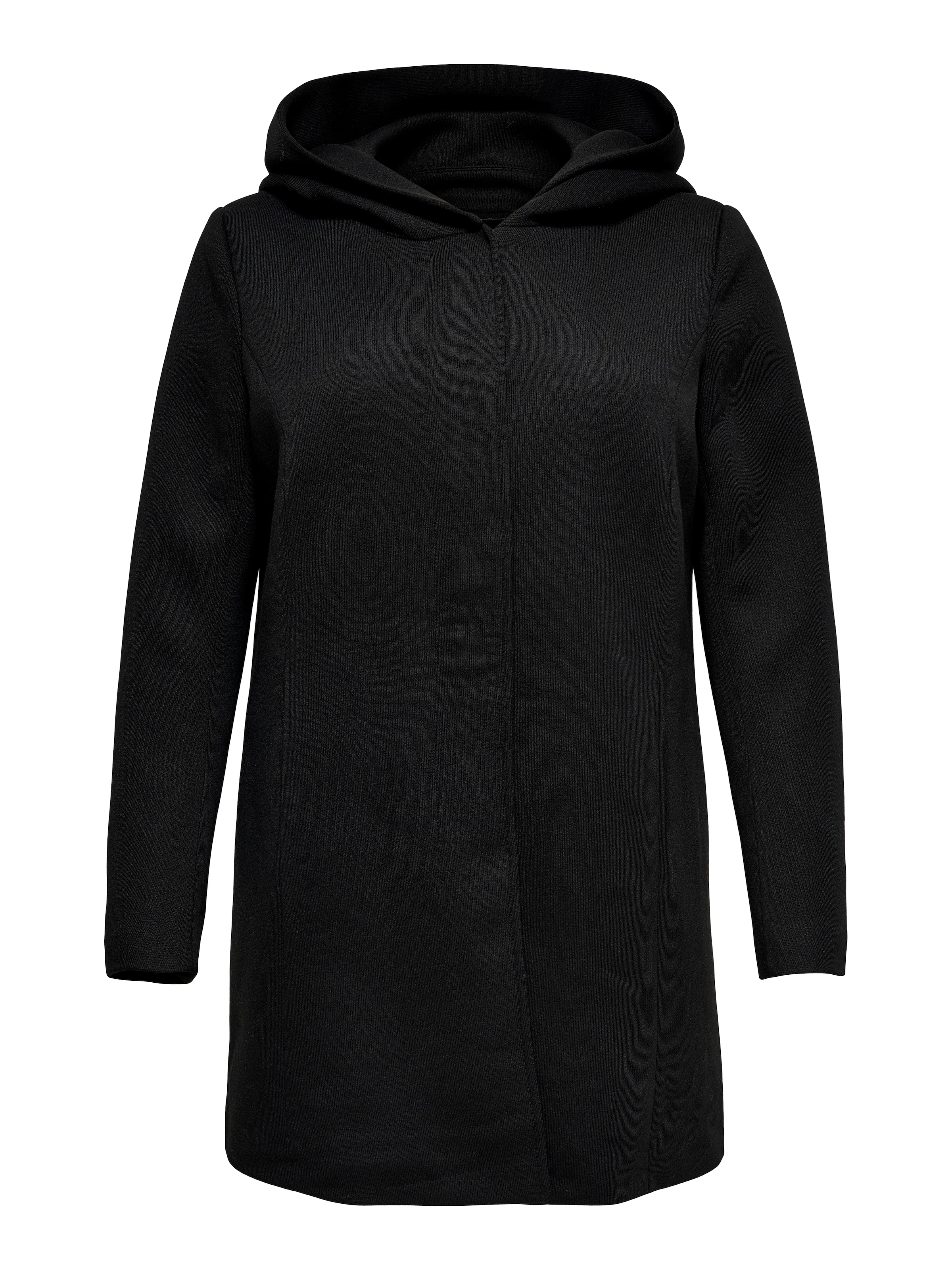 ONLY CARMAKOMA Langjacke »CARSEDONA LIGHT COAT OTW«, mit Kapuze, mit Kapuze