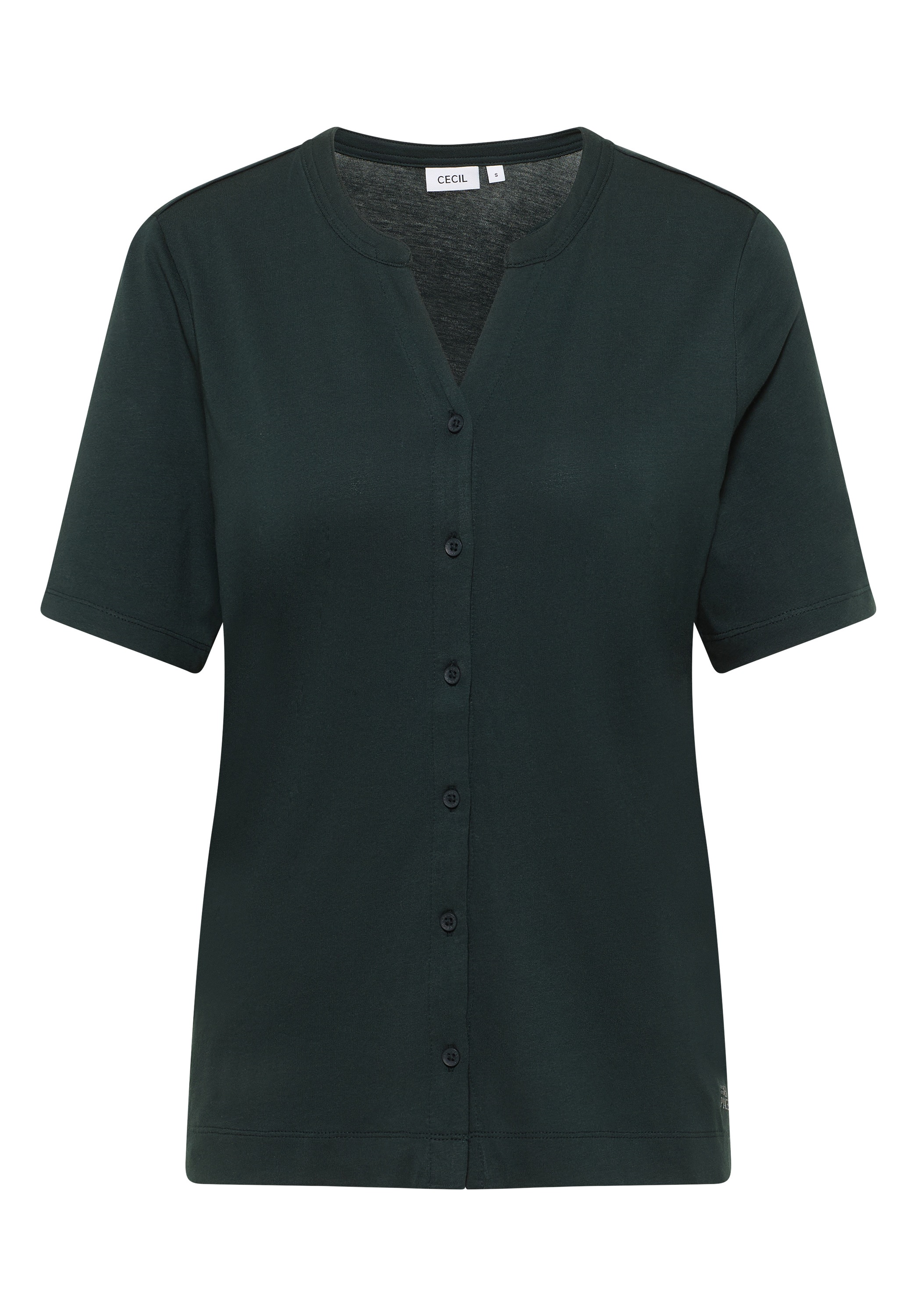 Cecil T-Shirt, mit Knopfleiste