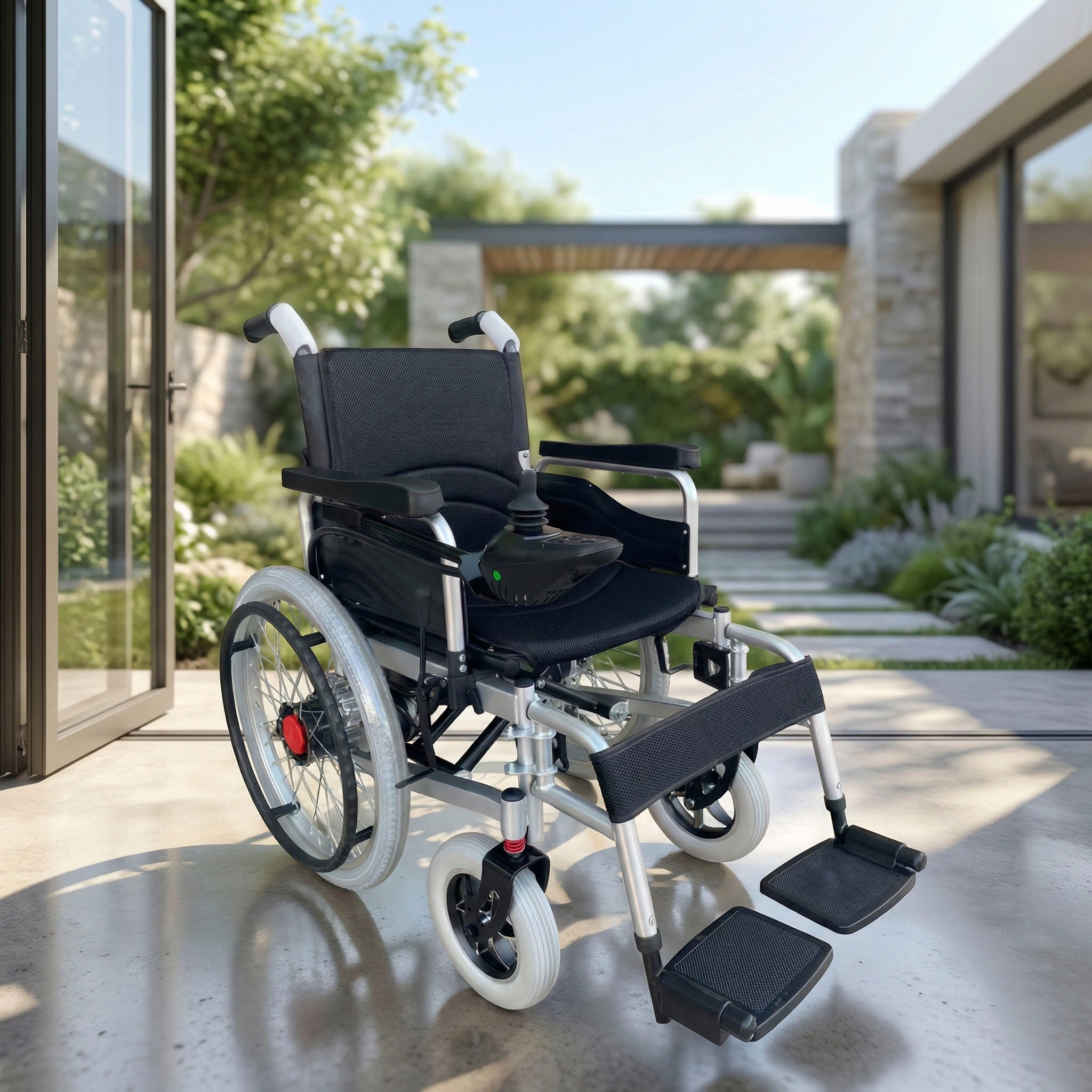 ECONELO Elektromobil »E-Rollstuhl Faltbar 250Wx2« 6 km/h