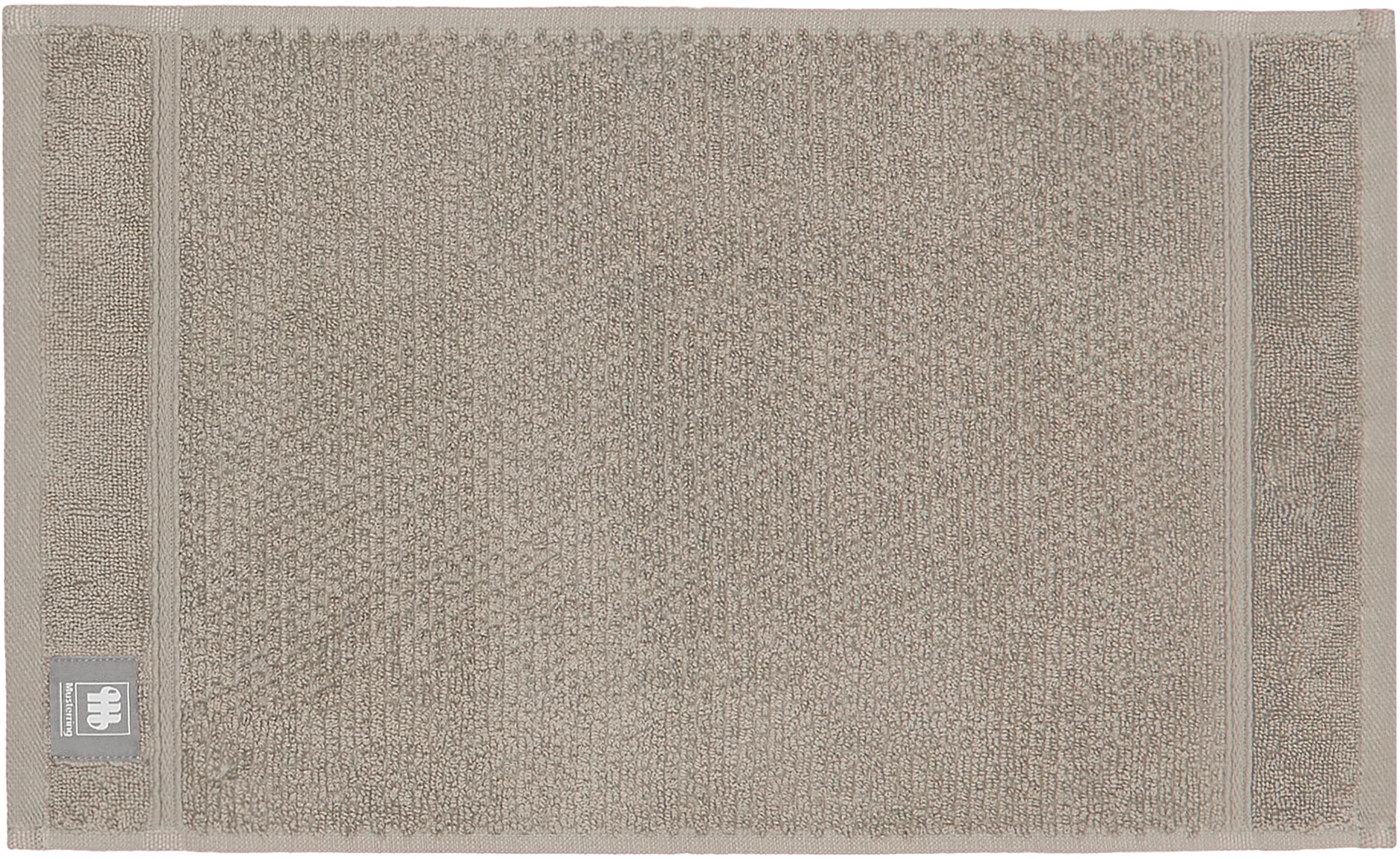 Musterring Gästehandtuch »Solid«, (1 St., Gästehandtuch 30 x 50 cm), hautschmeichelnde Airtouch Qualität