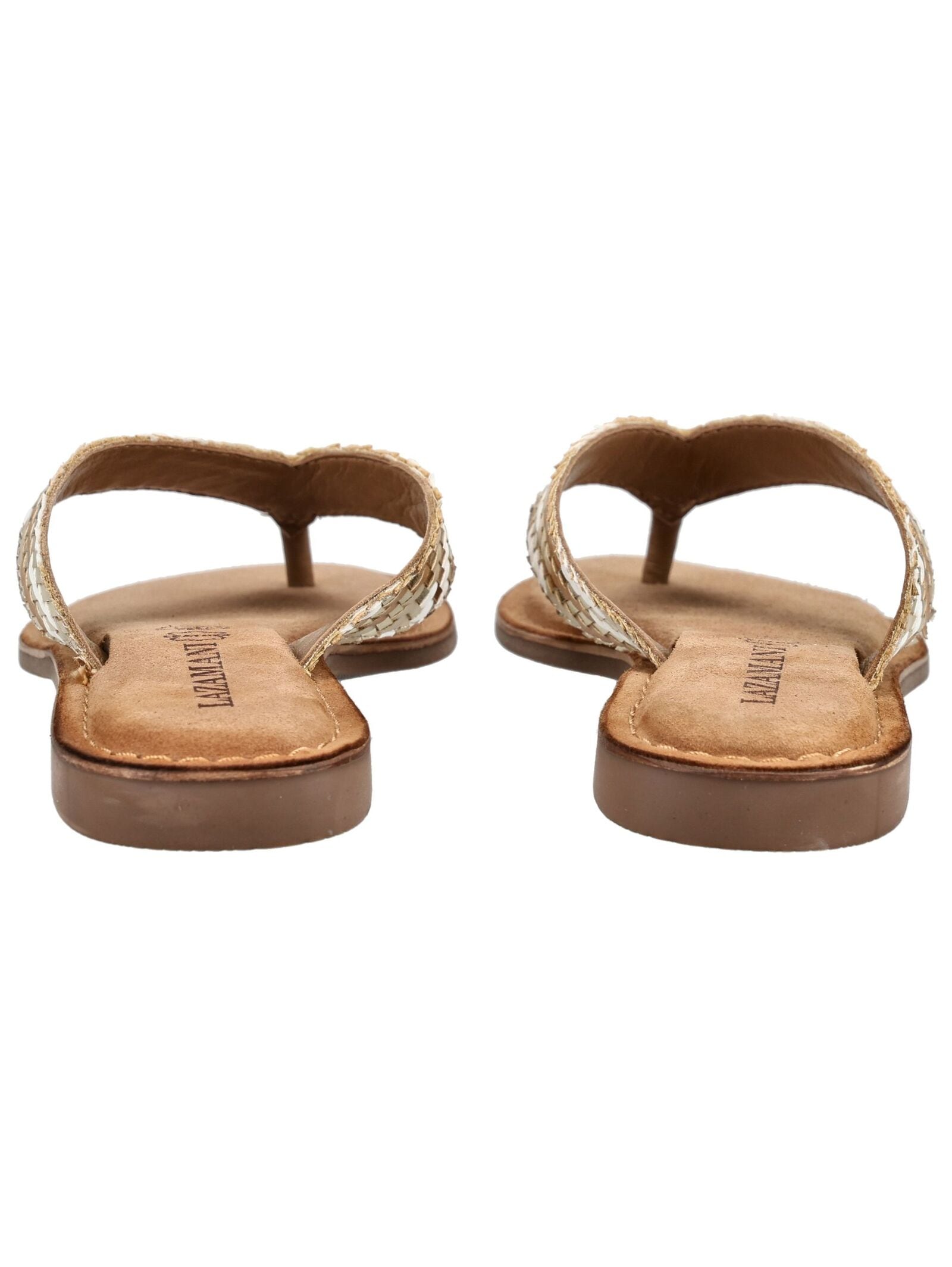 Lazamani Zehentrenner »Lazamani Zehensteg Leder/Textil«