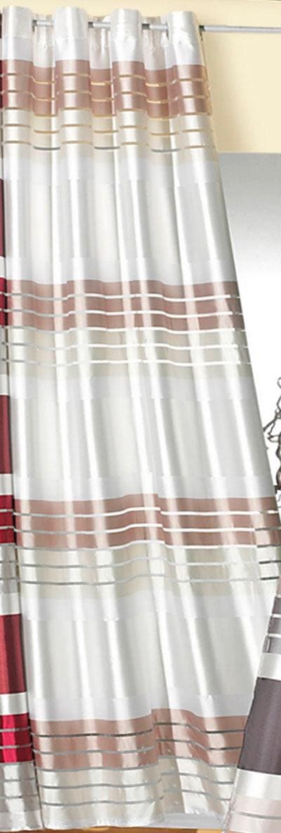 Weckbrodt Vorhang »Lotta«, (1 St.), blickdicht mit transparenten Organza-St günstig online kaufen