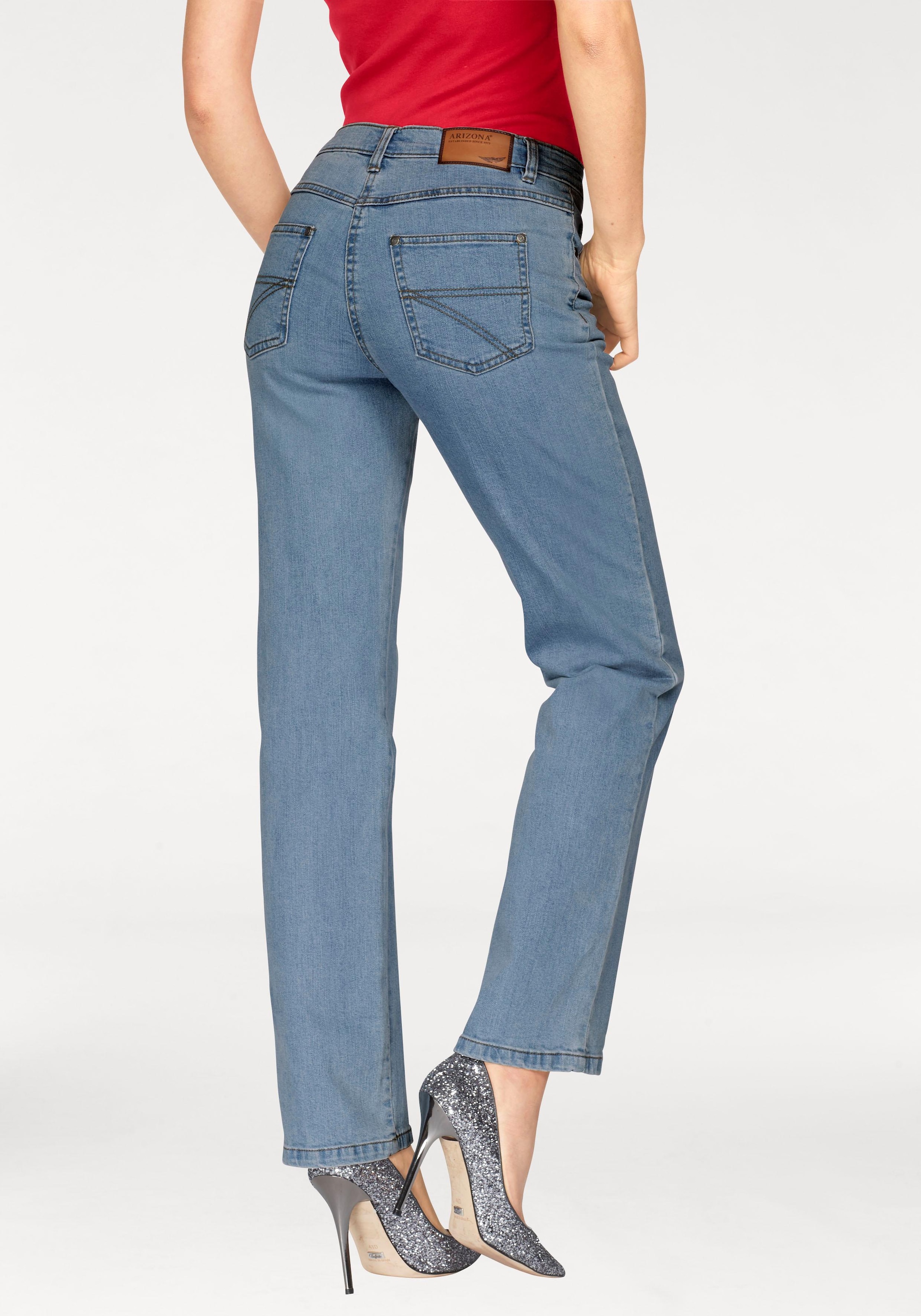 Arizona Gerade Jeans »Annett«, High Waist