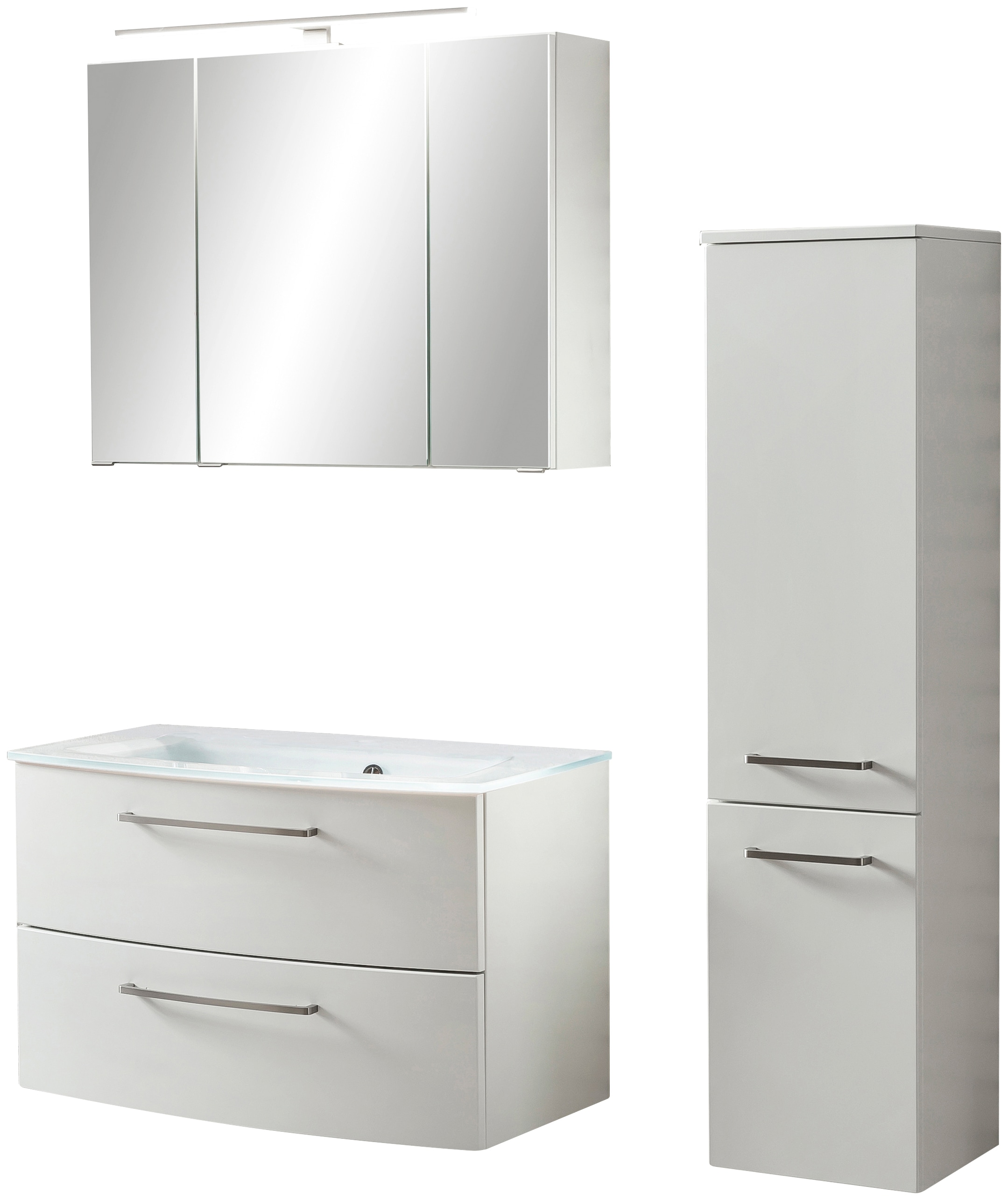welltime Badezimmer-Set »Windau«, (Set, 3 St.), bestehend aus Waschtisch-Se günstig online kaufen