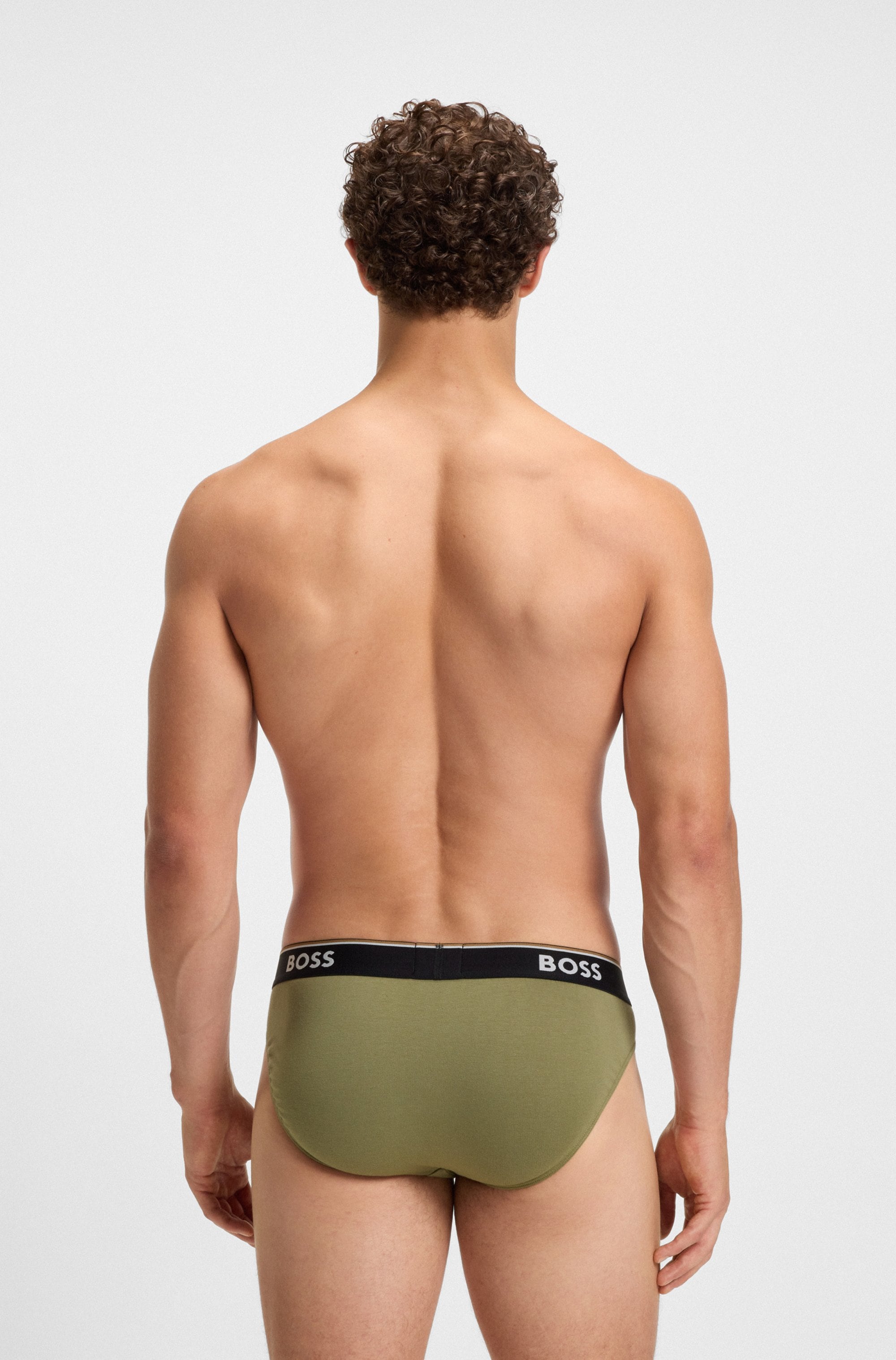 BOSS Slip »Brief 3P Power«, (Packung, 3 St.), mit BOSS Schriftzug