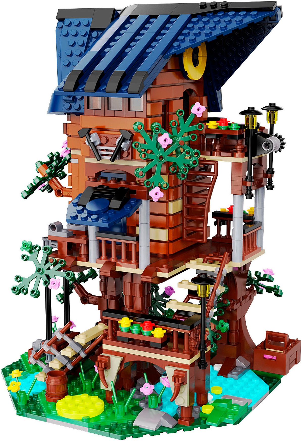 Jamara Konstruktions-Spielset »CaDA, Bricks, Baumhaus 4 Jahreszeiten (402866)« mit LED Licht