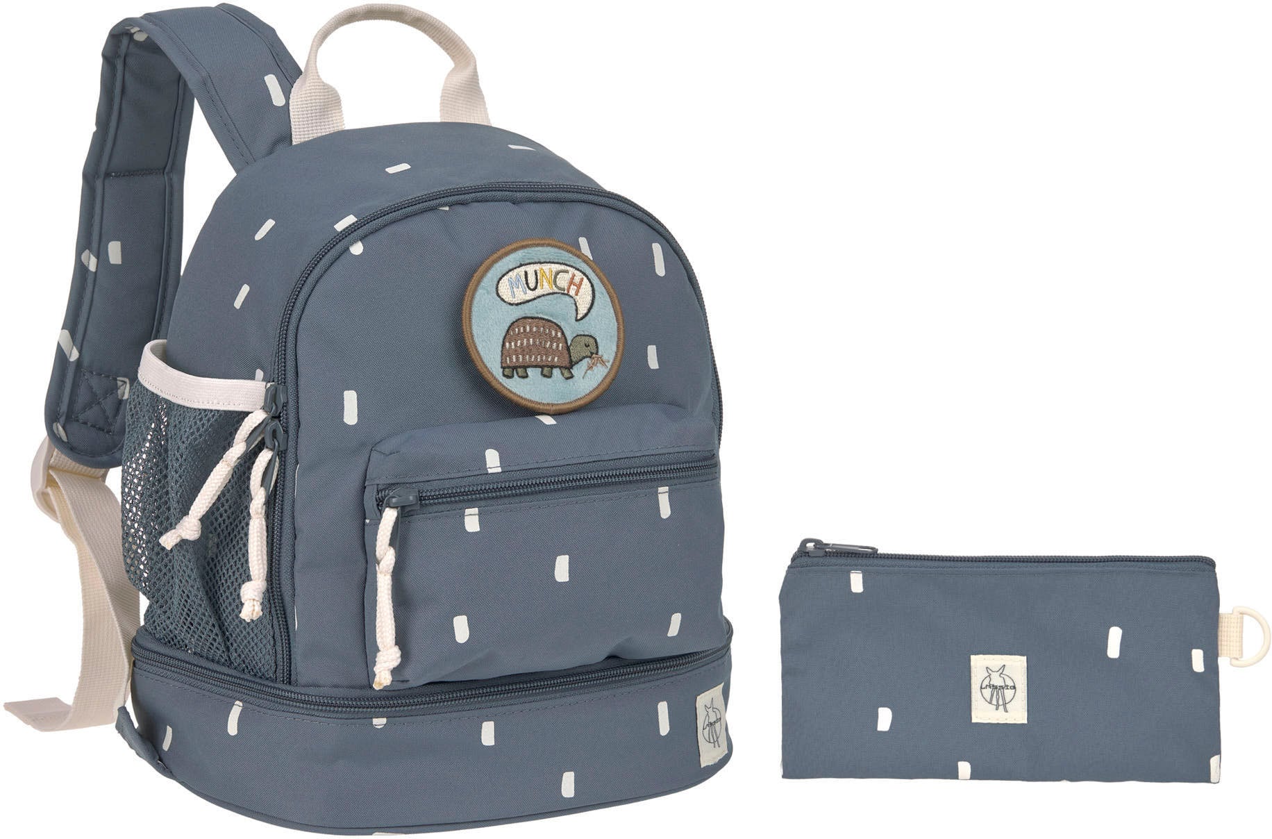 LÄSSIG Kinderrucksack »Happy Prints, Midnight Blue«