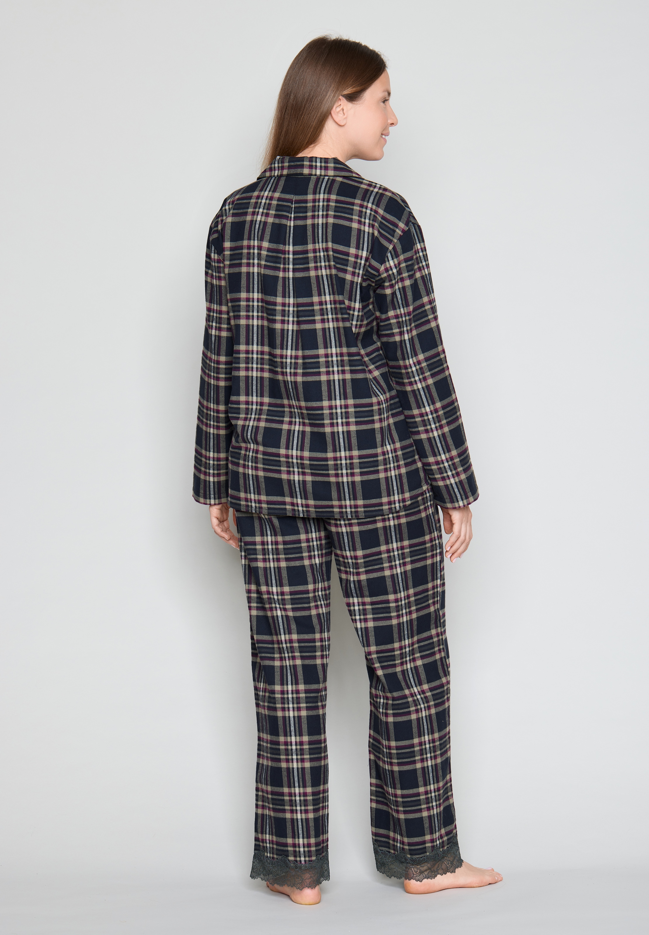 JOOP! Pyjamaoberteil »Alpine Mix & Match (woven cotton)«