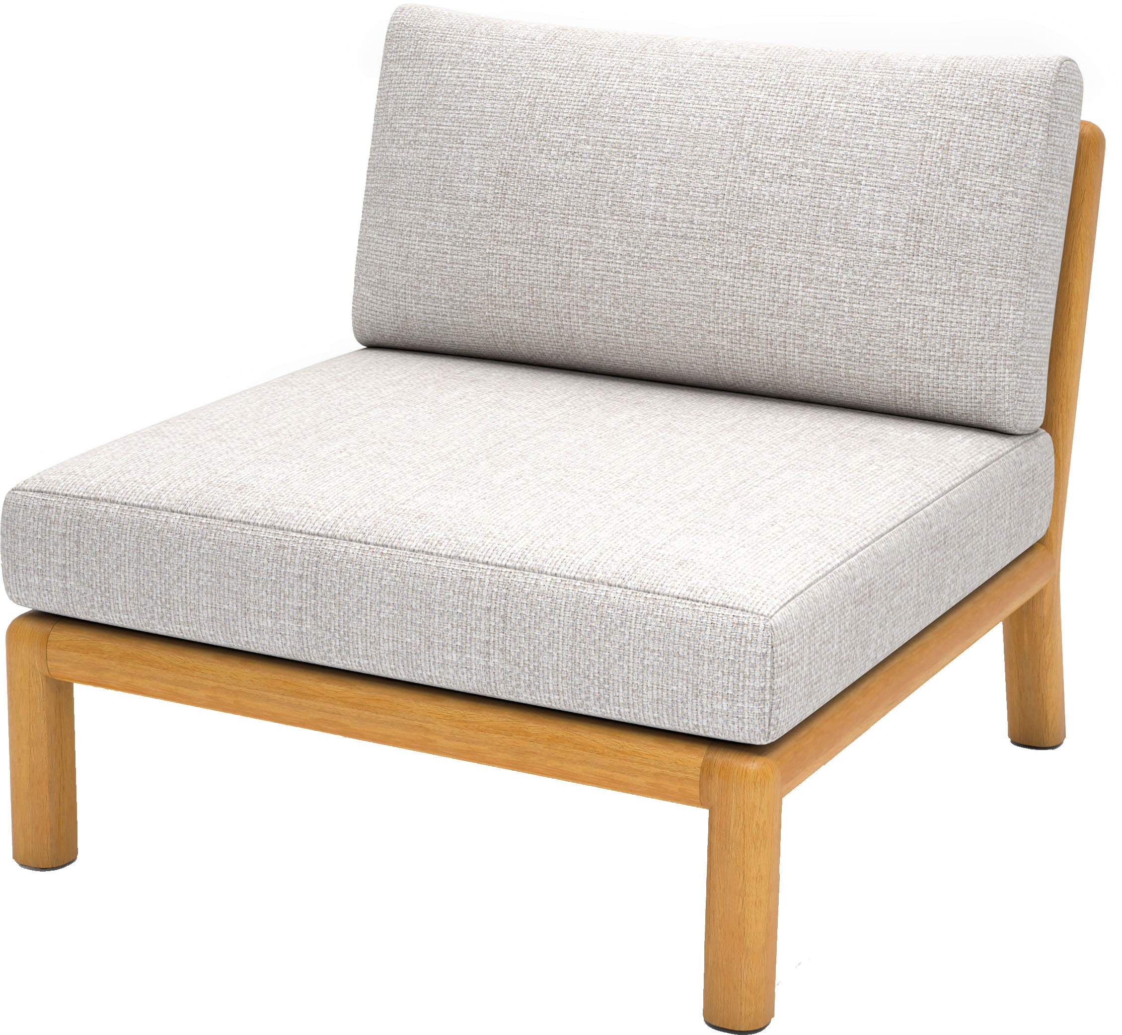 Best Gartenlounge-Mittelteil »Matera – 1-Sitzer«, (1 St.), Gepolstert Modular Set