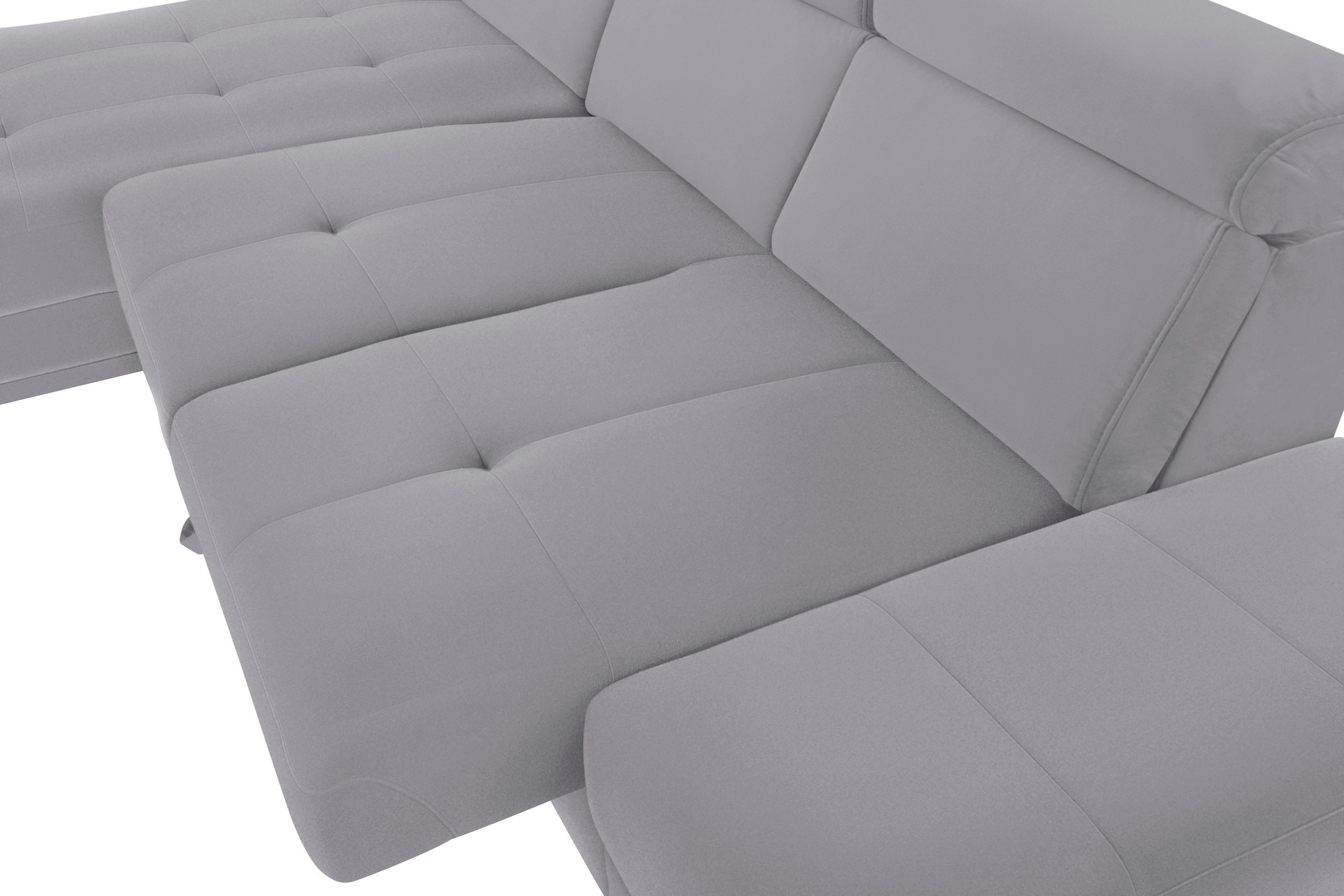 INOSIGN Ecksofa »Cardiz L-Form«, inkl.Kopfteilverstellung und Federkern wahlweise mit Bettfunktion