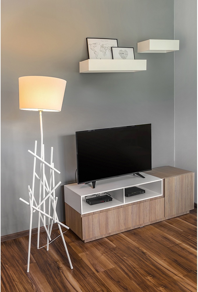 SPOT Light Stehlampe »GLENN«, 1 flammig, Leuchtmittel E27   ohne Leuchtmitt günstig online kaufen