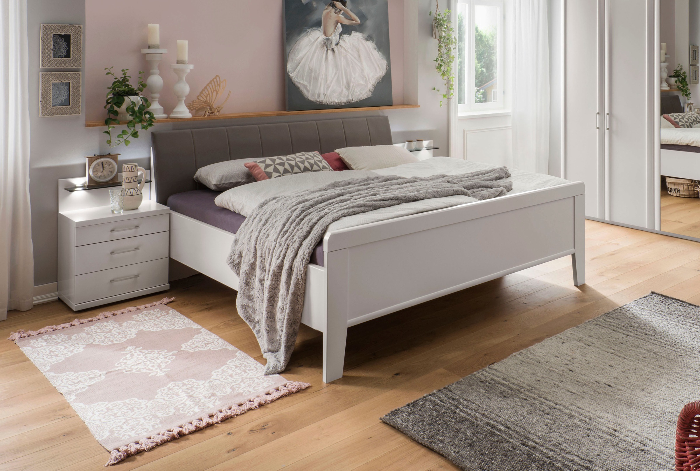 WIEMANN Polsterbett »Bern« 4-fach Liegehöhenverstellung günstig online kaufen