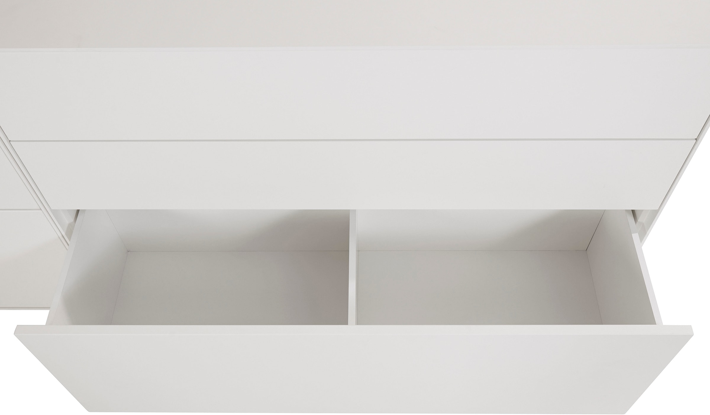 LeGer Home by Lena Gercke Sideboard »Essentials«, (3 St.), Breite: 335cm, MDF lackiert, Push-to-open-Funktion