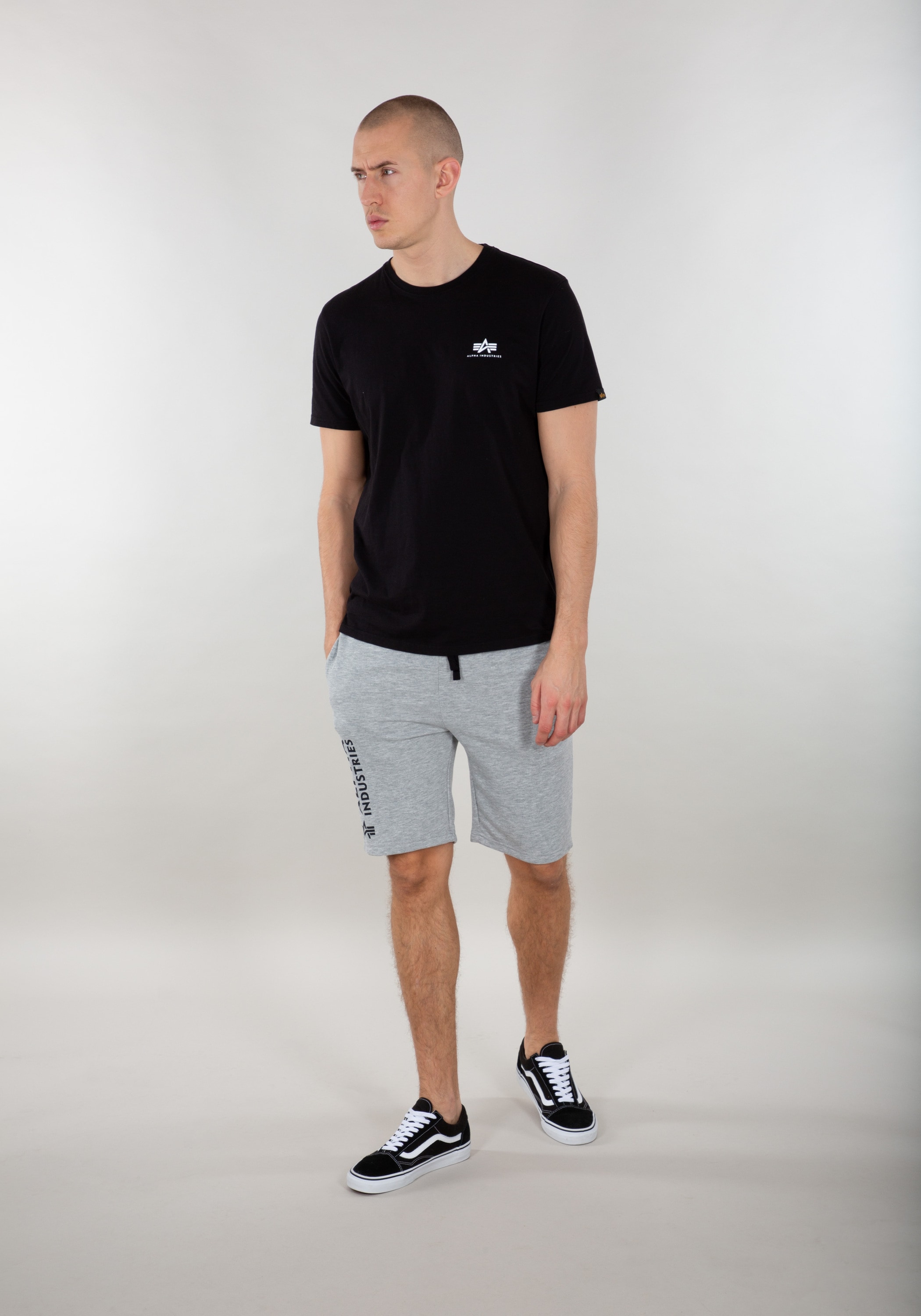 3. Bild von Alpha Industries Sweatshorts »ALPHA INDUSTRIES Men - Shorts Basic Short AI«