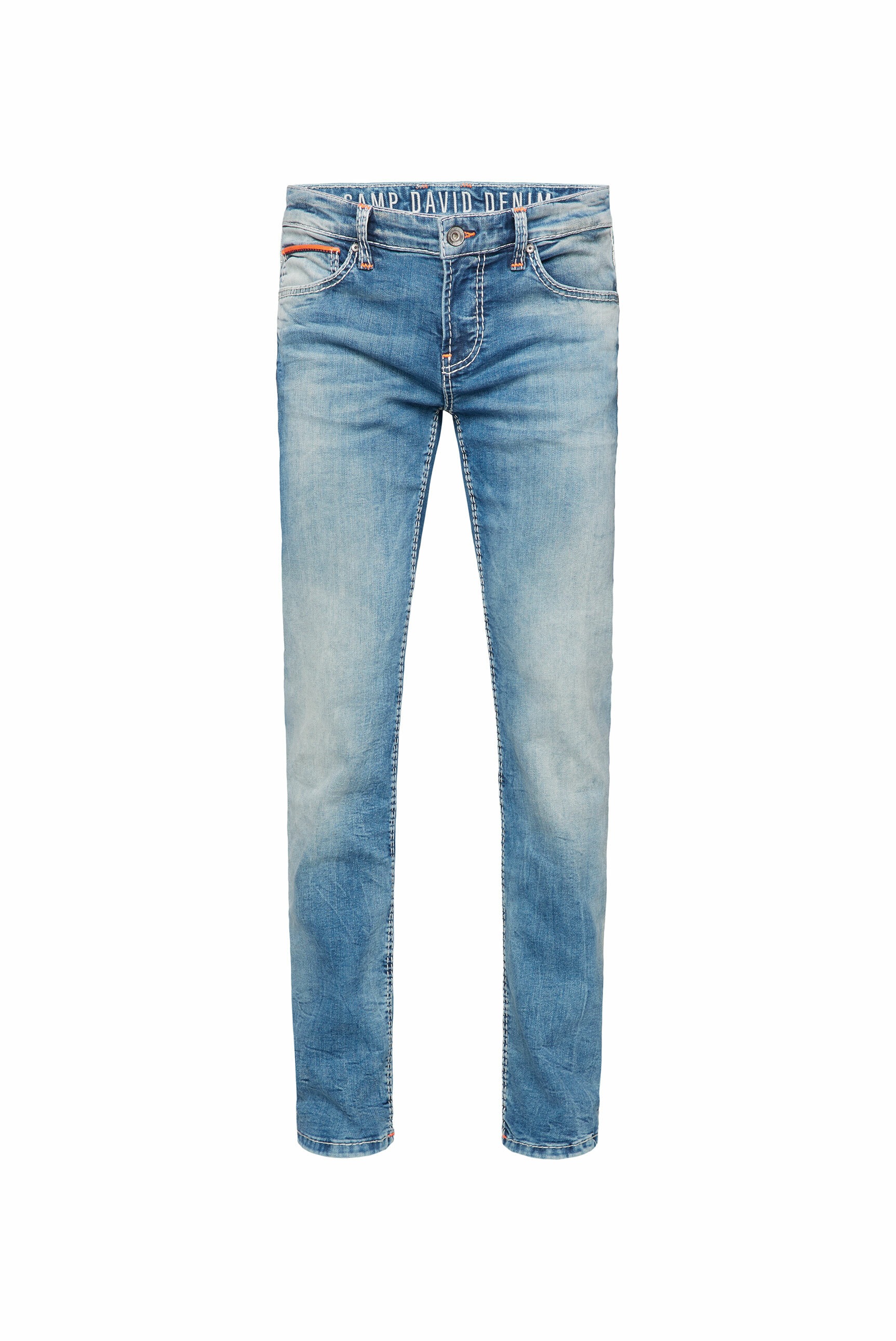 CAMP DAVID Regular-fit-Jeans, mit niedriger Leibhöhe