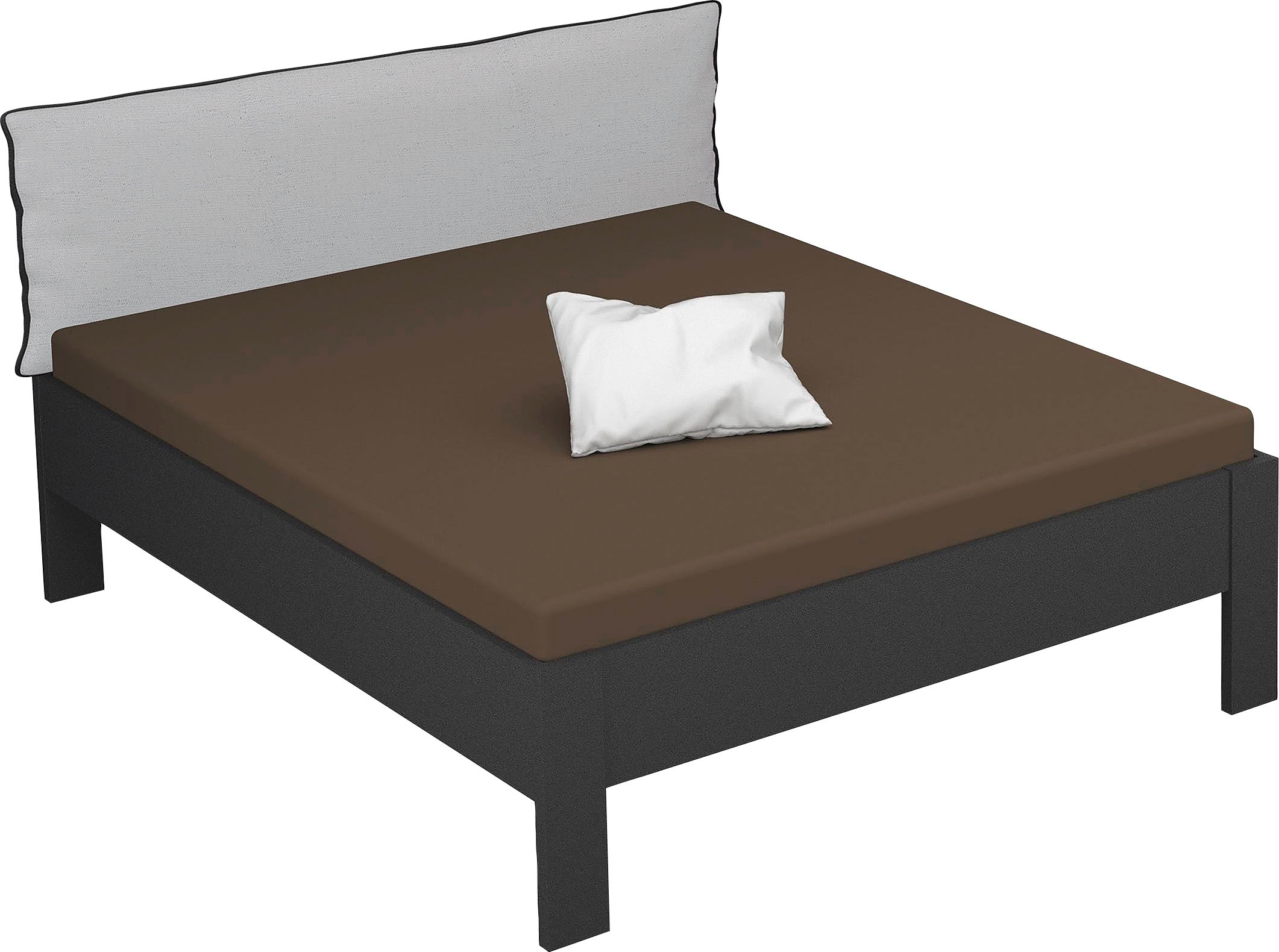 rauch Futonbett »Aditio«, Kopfteil Webstoff mit abgesetztem Keder