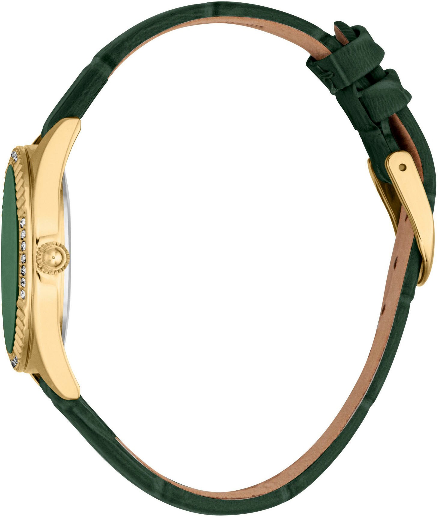 Just Cavalli Time Quarzuhr »Vittoria«, (Set, 2 tlg., mit Schmuckarmband), Armbanduhr, Damenuhr, Lederarmband, Ideal auch als Geschenk, analog