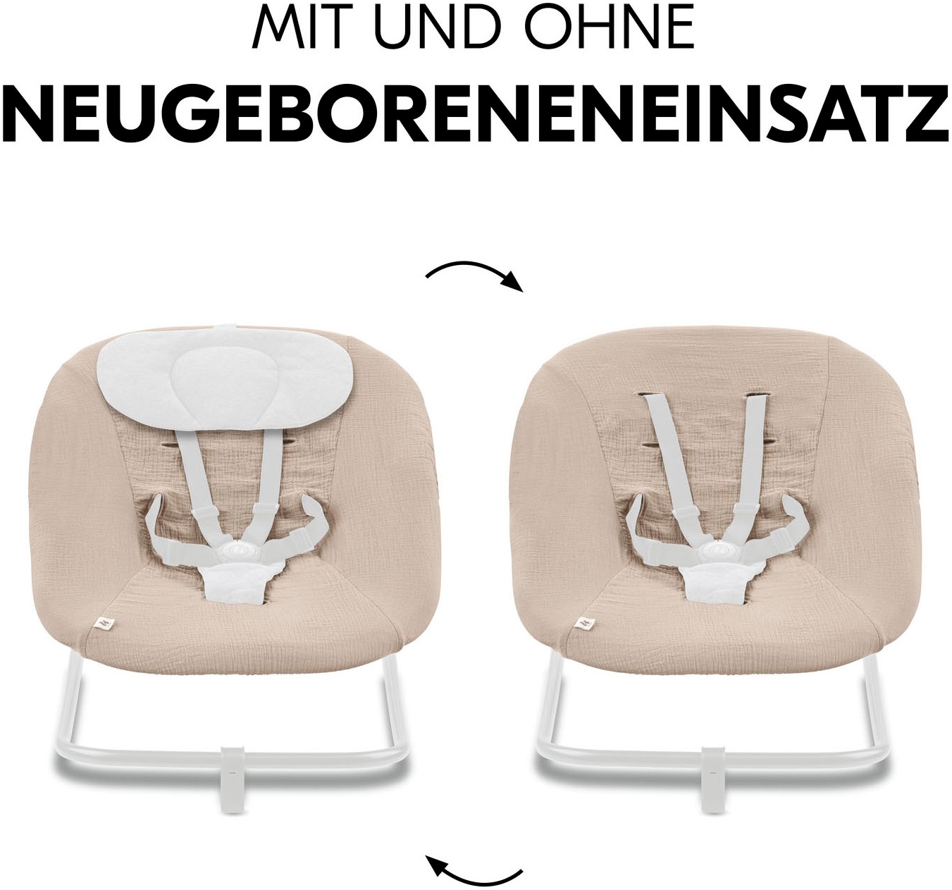 Hauck Babywippe »Highchair Bouncer Cover«, Schonbezug für Babywippe