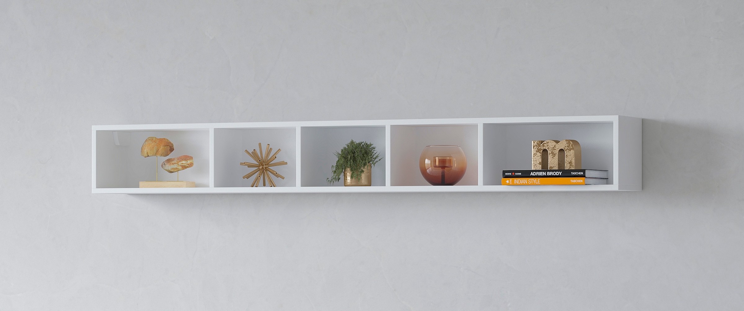 INOSIGN Wandregal »Toledo,Breite 169 cm stilvolle Deko-Wandregal«, Wandrega günstig online kaufen
