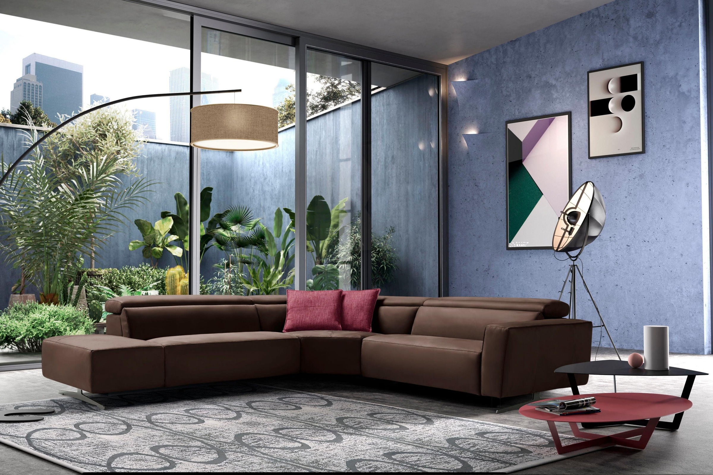 Egoitaliano Ecksofa »Stefanie-e, Designsofa der Extraklasse, bequem mit hoh günstig online kaufen