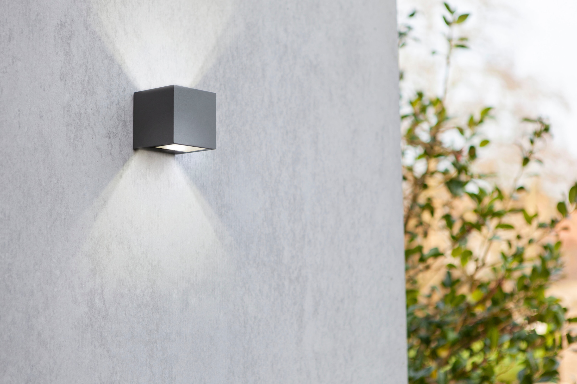 LUTEC LED Außen-Wandleuchte »GEMINI«, Leuchtmittel LED-Modul | LED fest integriert