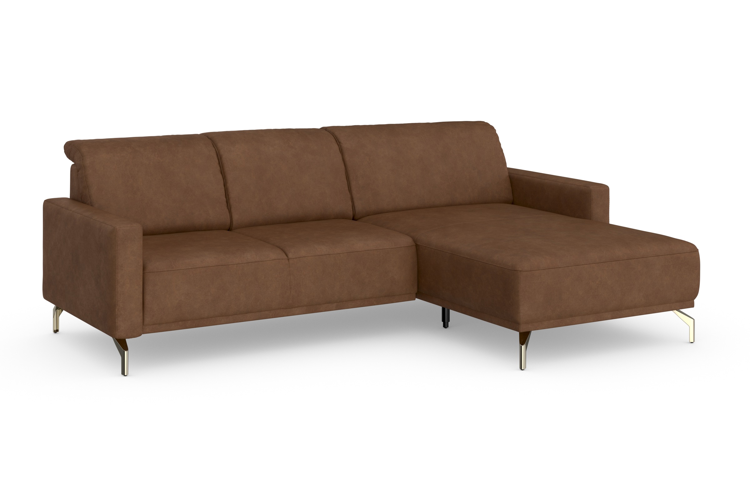 sit&more Ecksofa »Bailando L-Form«, wahlweise mit Kopfteilverstellung und Vorziehsitz, motorisch
