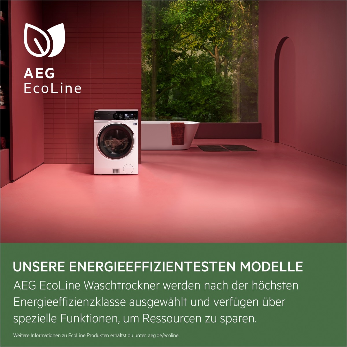 AEG Waschtrockner »LWR8D80610«, 8000, Auto Dose - automatische Waschmitteldosierung