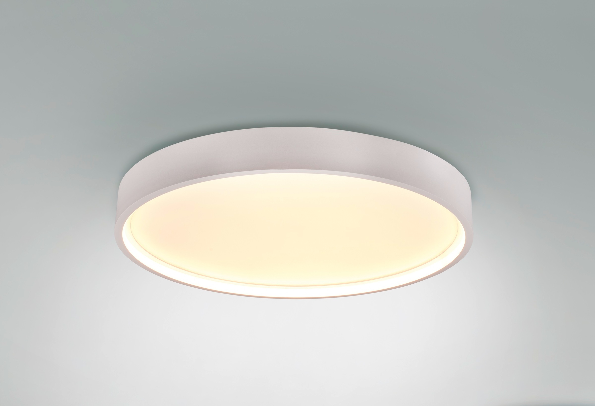 TRIO Leuchten LED Deckenleuchte »DOHA, Deckenlampe 29W 3260 Lumen Lichtfarb günstig online kaufen