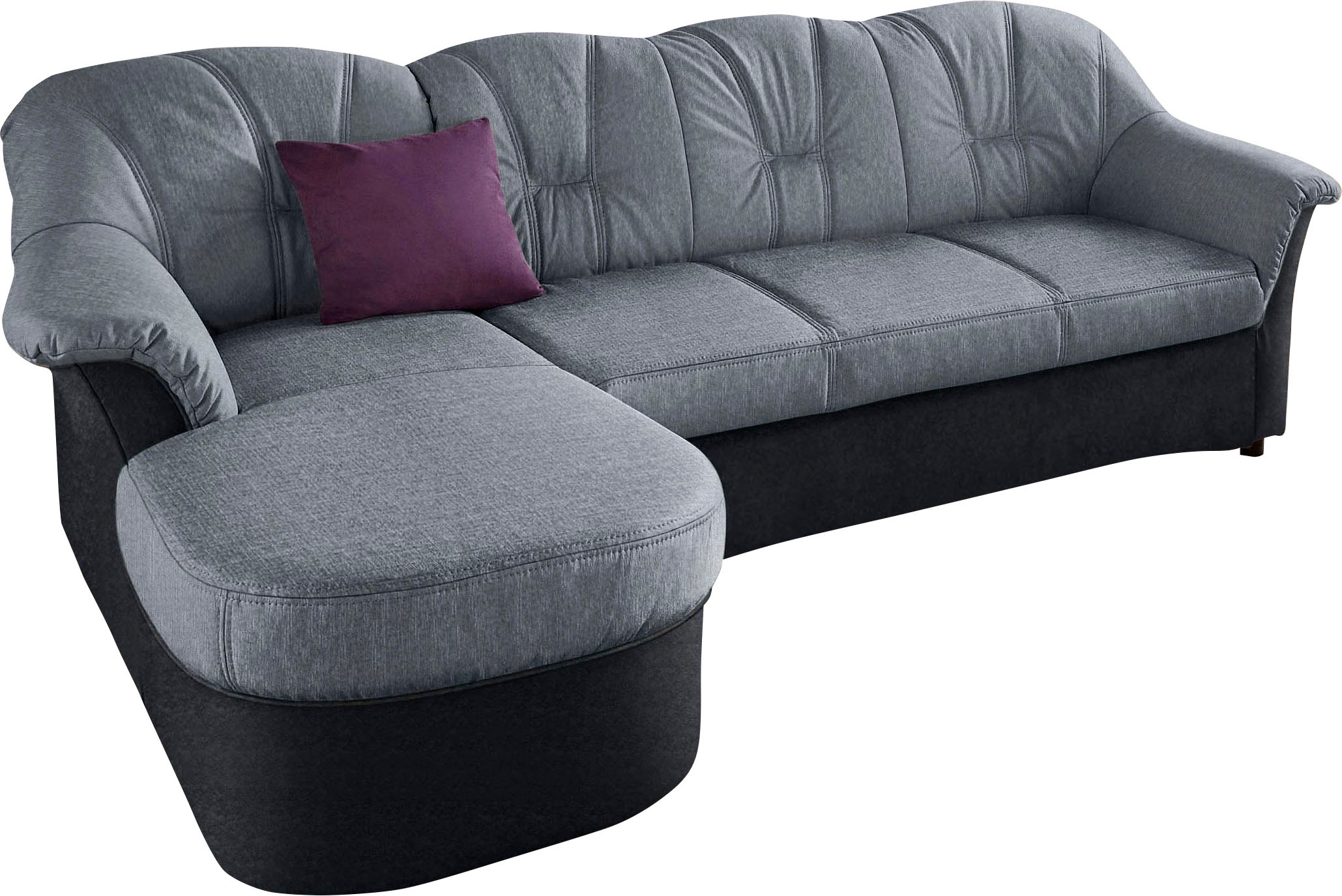 DOMO collection Ecksofa »Flores Schlafsofa, B/T/H: 233/142/86 cm, L-Form«, günstig online kaufen