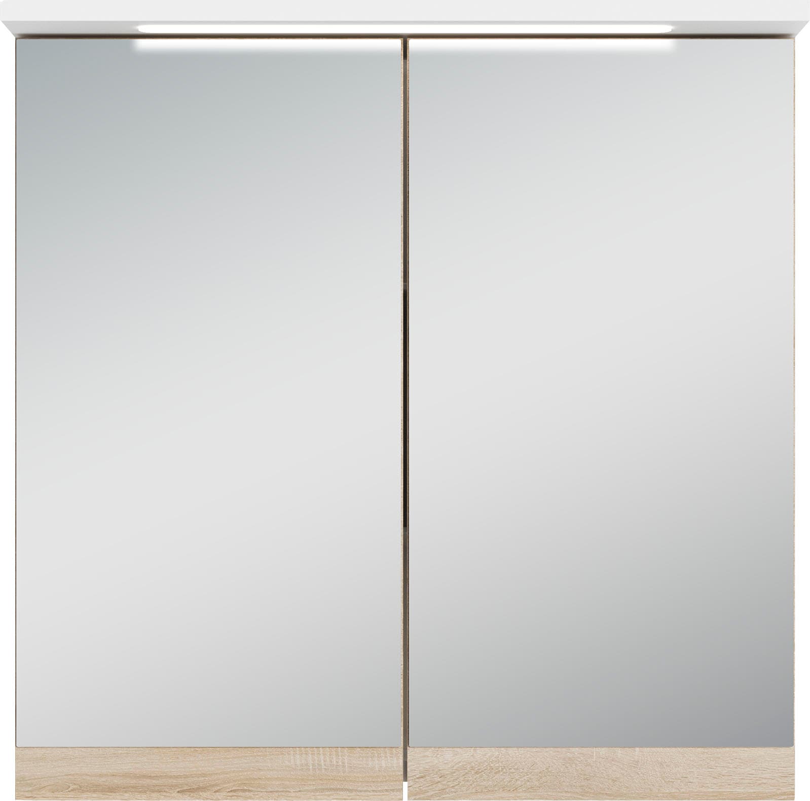 byLIVING Spiegelschrank »Marino«, Breite 60 cm, mit soft close Türen, inklusive LED Beleuchtung