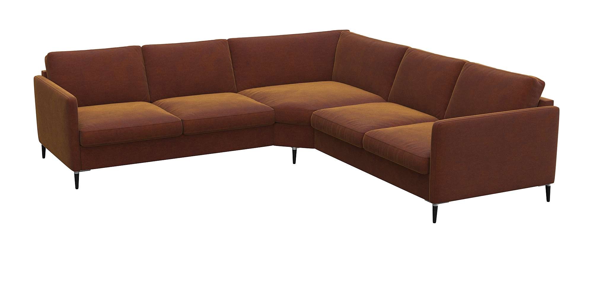 FLEXLUX Ecksofa "Fiore, L-Form, bequem und komfortabel durch hochwertigem S günstig online kaufen