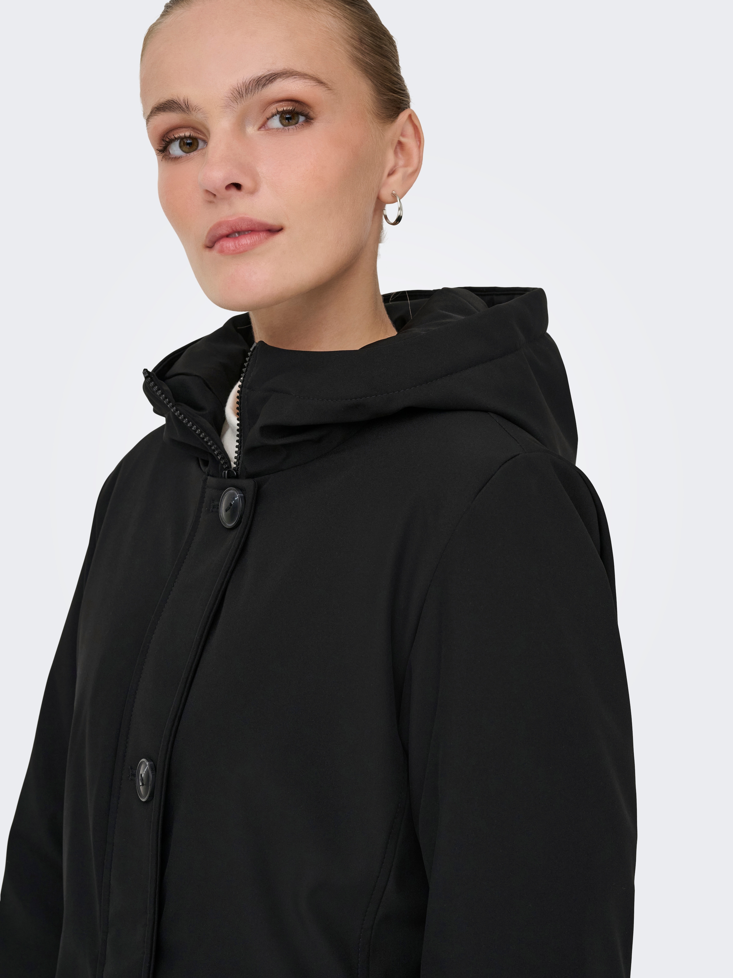 ONLY Parka »ONLOLIVIA LIFE PARKA COAT CS OTW« mit Kapuze