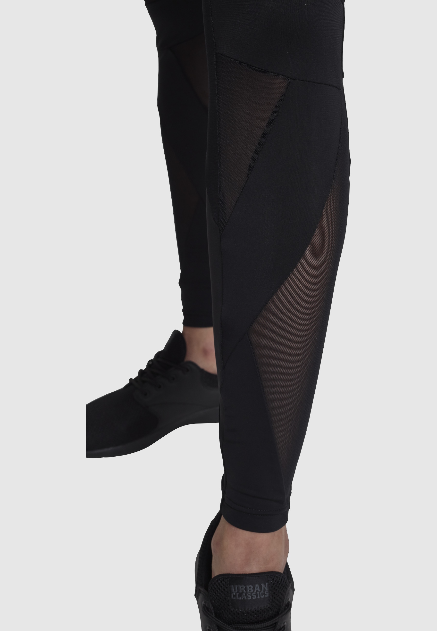 URBAN CLASSICS Leggings »Urban Classics Damen Ladies Triangle Tech Mesh Leggings«