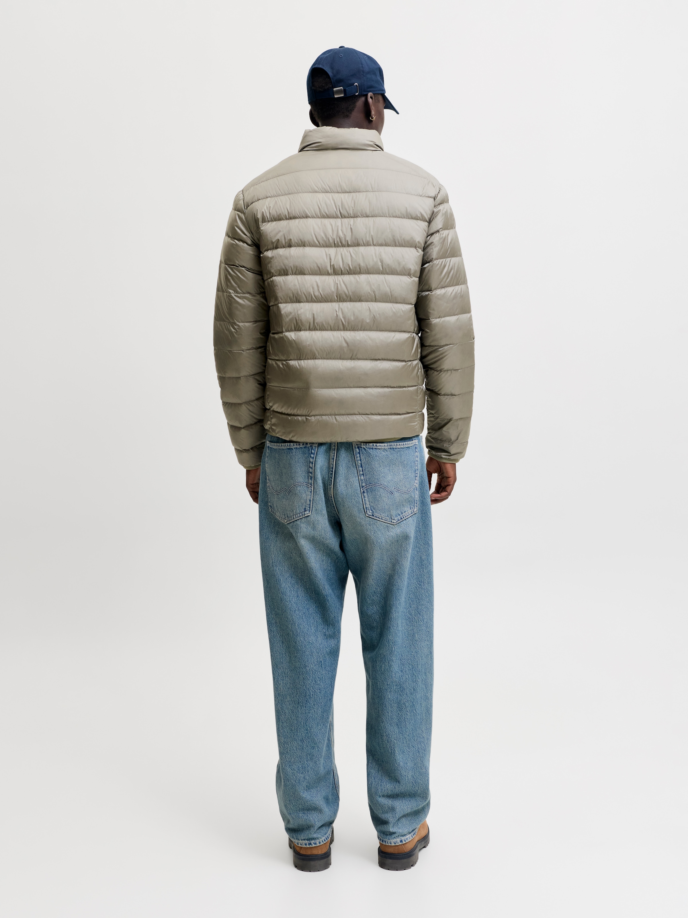 Jack & Jones Steppjacke »JJEBERG LIGHT DOWN COLLAR PUFFER NOOS« Kunstfaser, regular fit