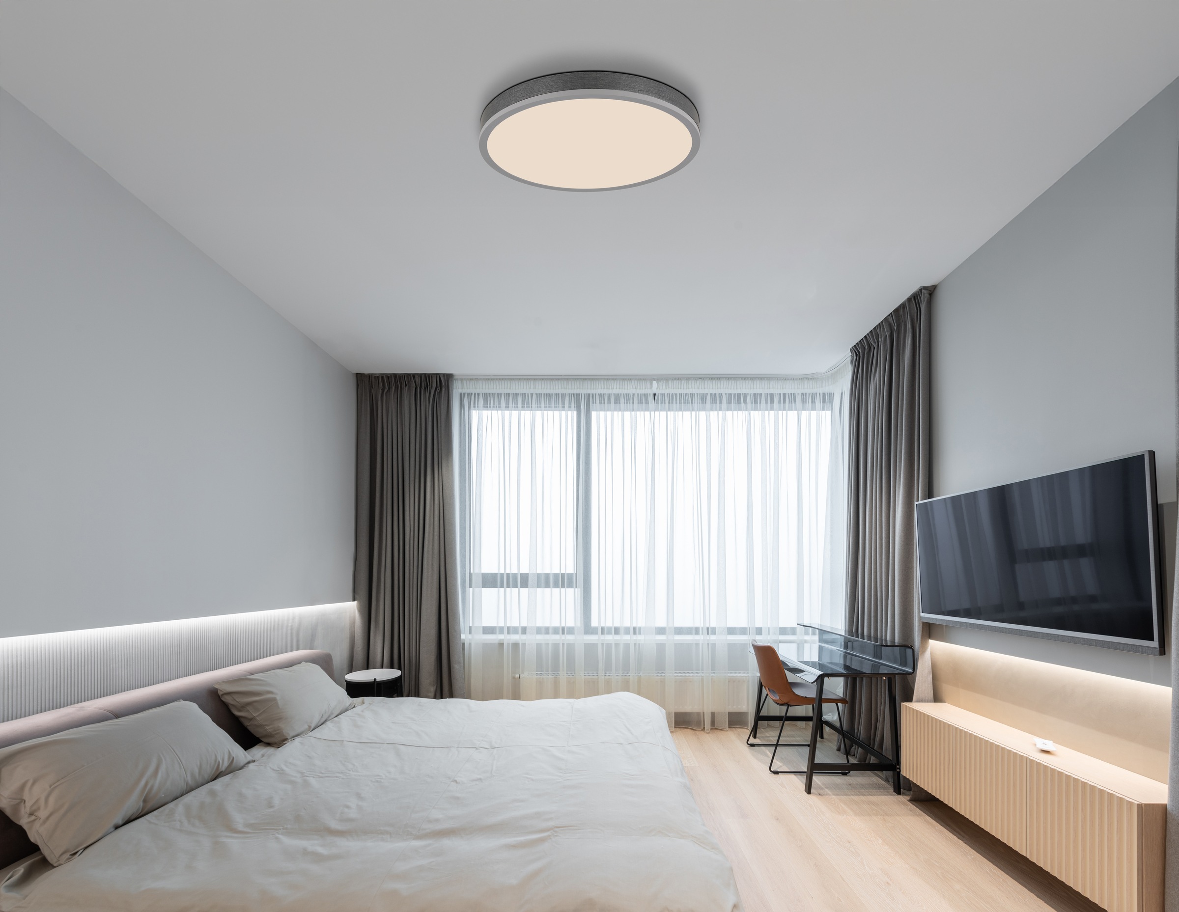 GLOBO LIGHTING Deckenleuchte »DORO« LED-Modul 1 Stk. warmweiß - kaltweiß De günstig online kaufen