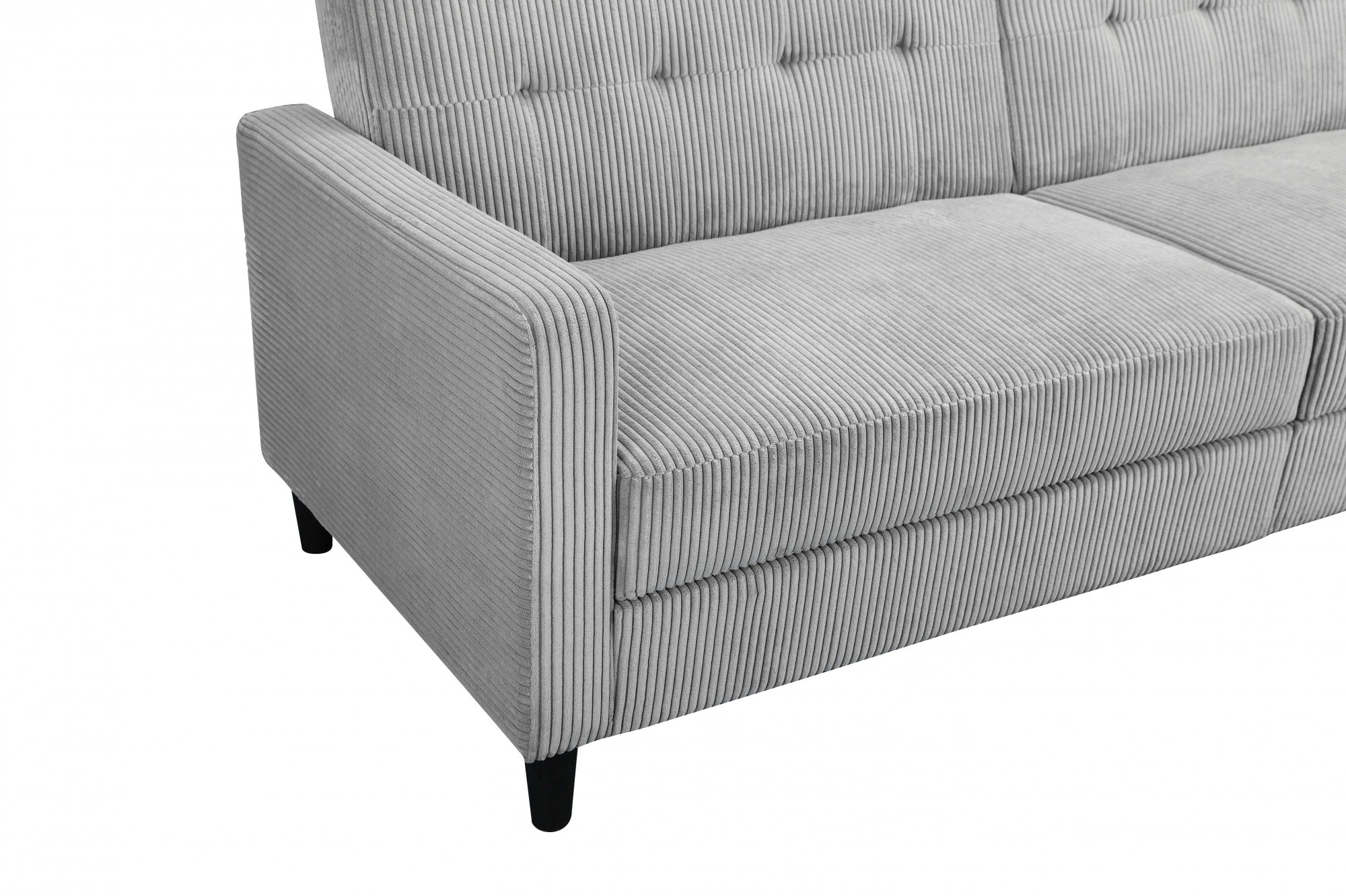 Dorel Home 3-Sitzer »Hartford II«, Bettfunktion, Rückenlehne 2-teilig, 3-fach verstellbar, Sitzhöhe 43 cm