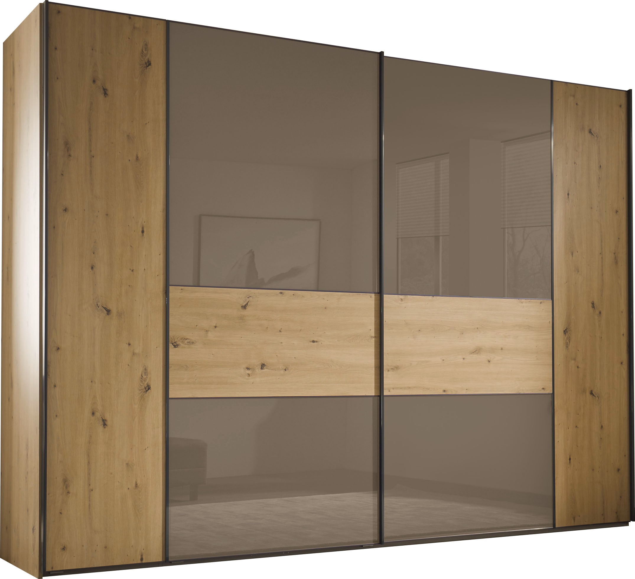 STAUD Schwebetürenschrank »Sonett 321G, Made in Germany« mit vier verschiedenen Ausstattungsvarianten