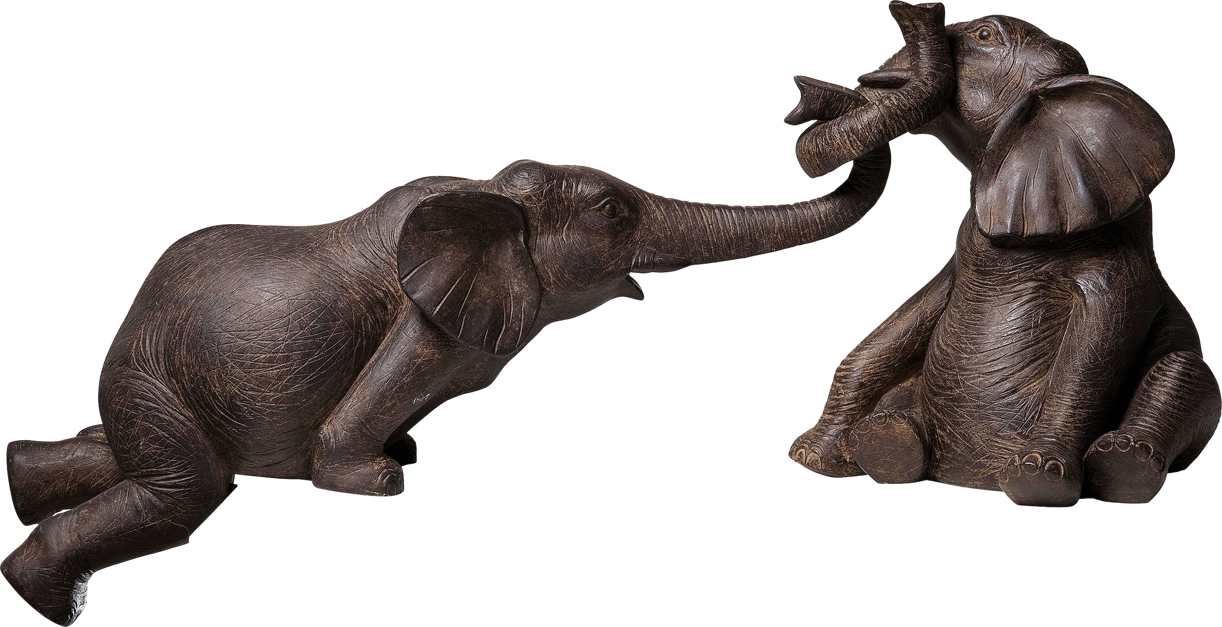Kare Design Dekofigur »Deko Figur Elefant Zirkus (2/Set)« günstig online kaufen