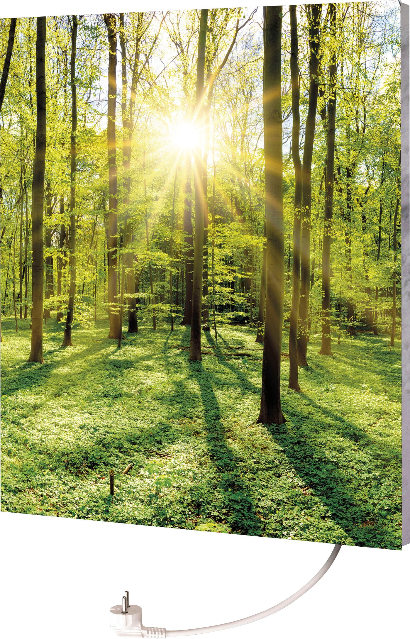 Marmony Infrarotheizung »Motiv Wald«, BxHxT: 50x60x2 cm, mit Fernbedienung und Timer
