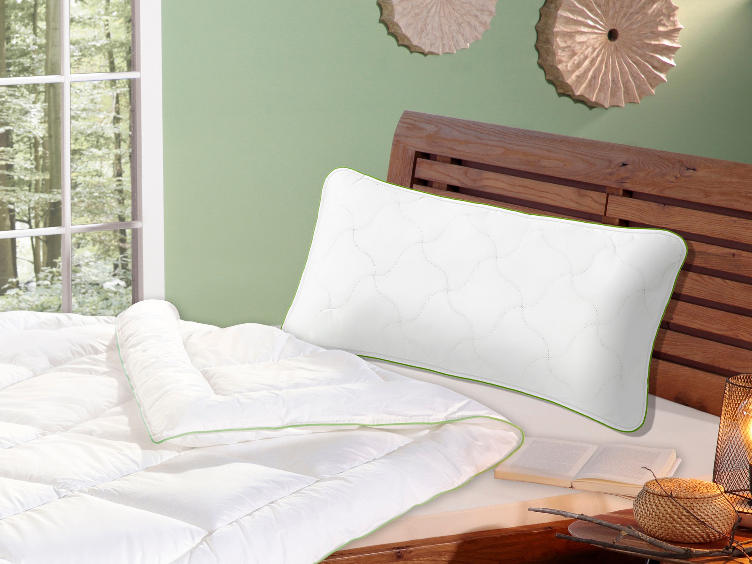 Beco Kopfkissen »NEUHEIT Kissenparade 40x80 & 80x80 cm erhältlich« Füllung: günstig online kaufen