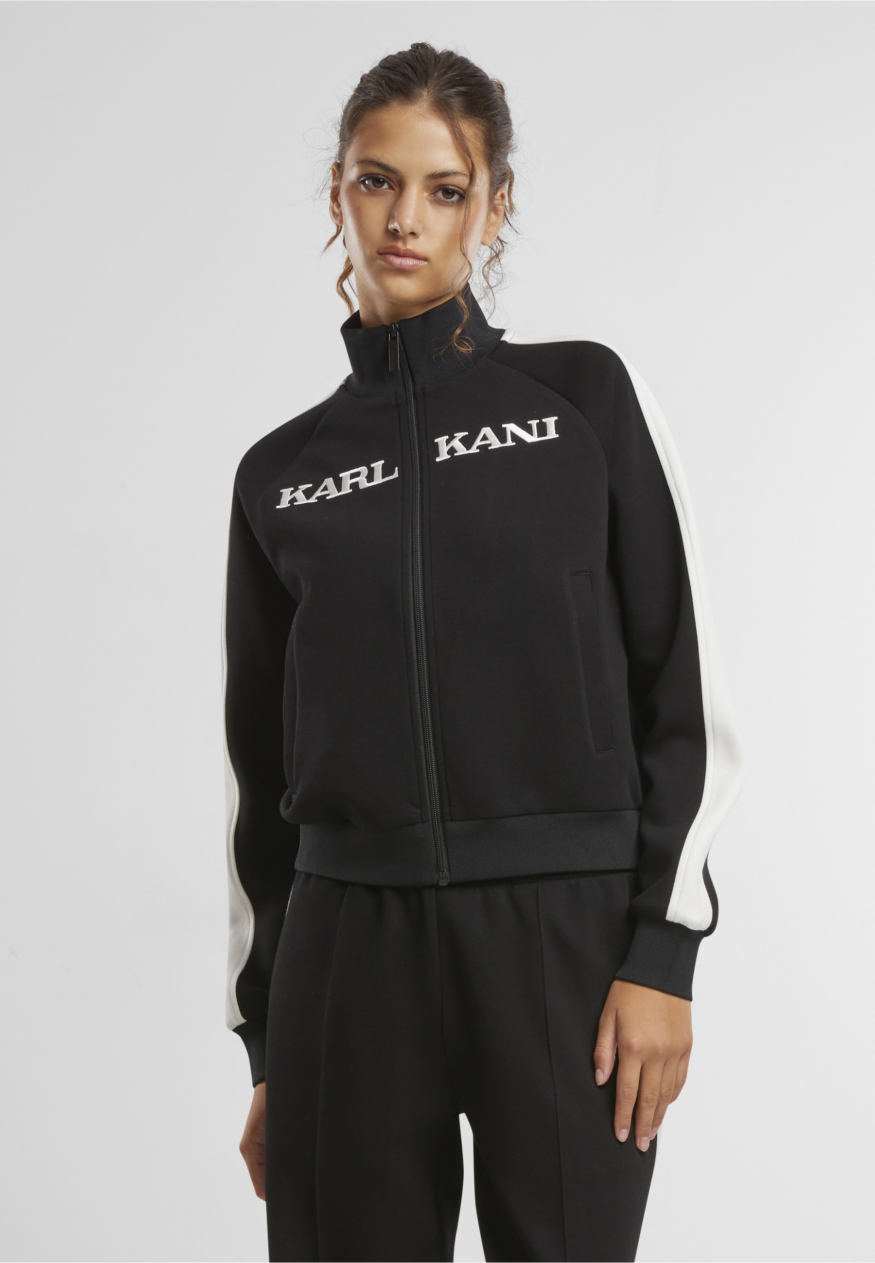 Karl Kani Trainingsjacke »Karl Kani Kk Retro Sidestripe Trackjacket« 1 Stk. tlg. ohne Kapuze