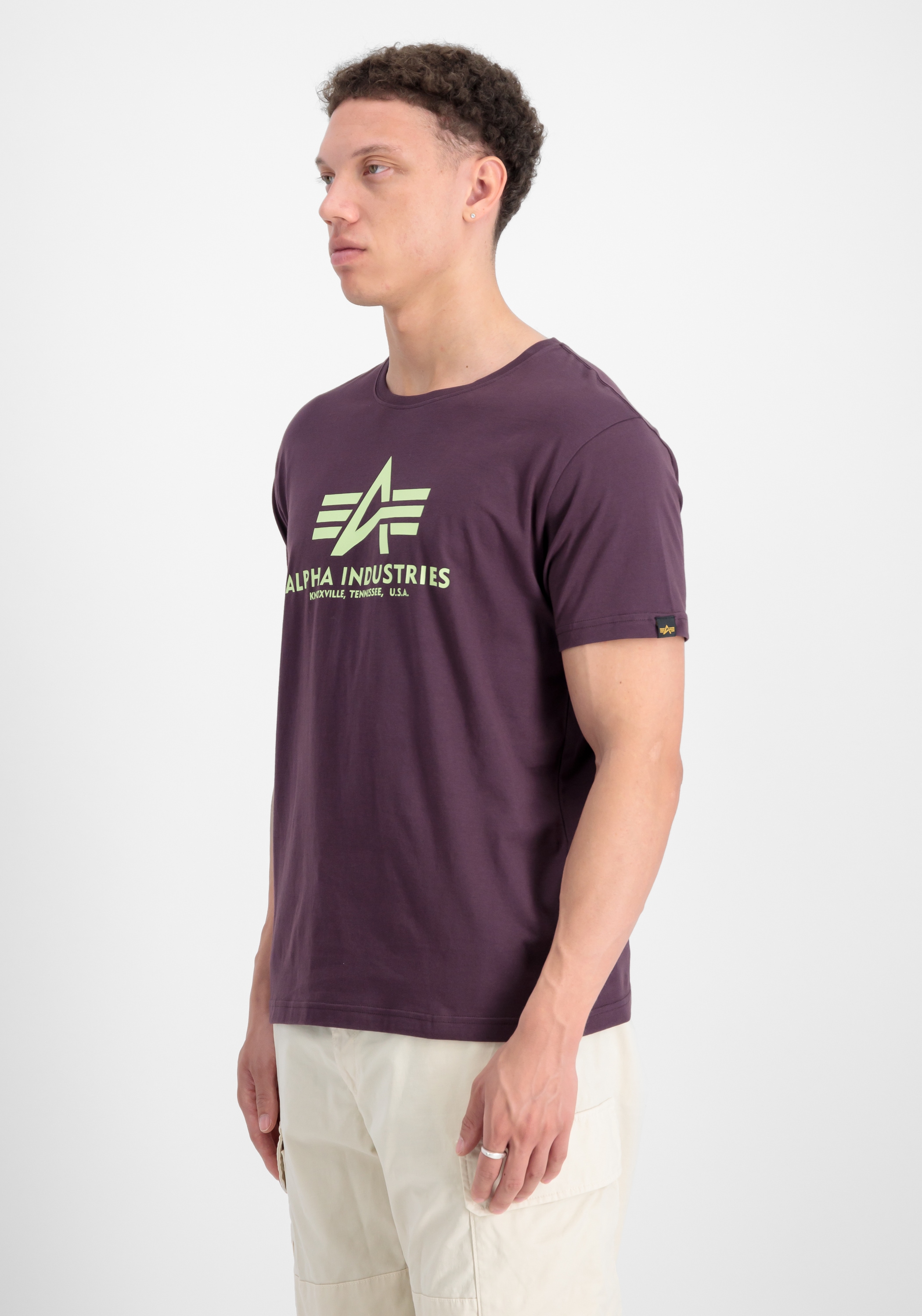 Alpha Industries T-Shirt »Alpha Industries Men - T-Shirts Basic T-Shirt BL«